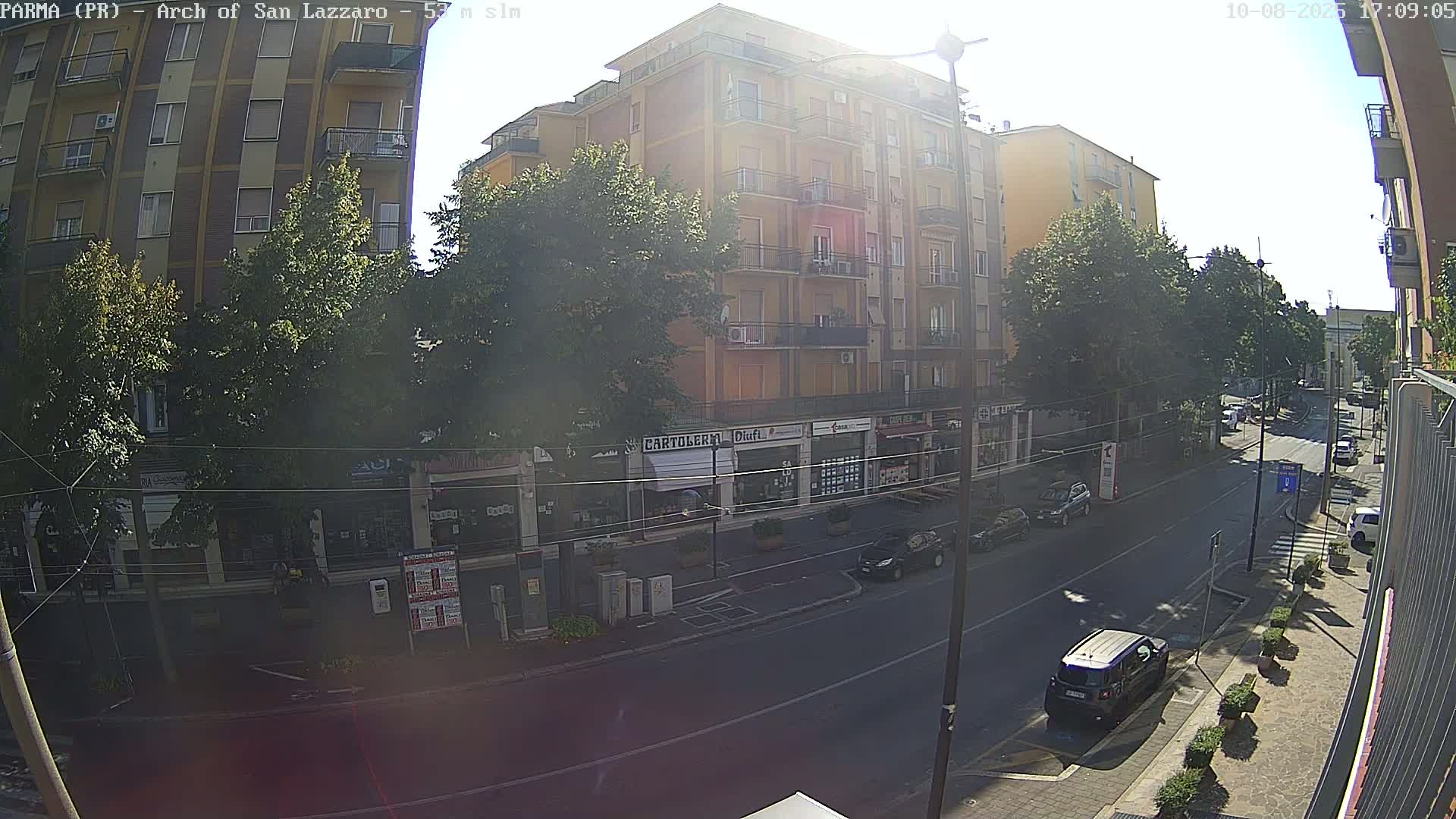 Parma, Arch Of San Lazzaro Live Cam - Emilia-Romagna, Italy