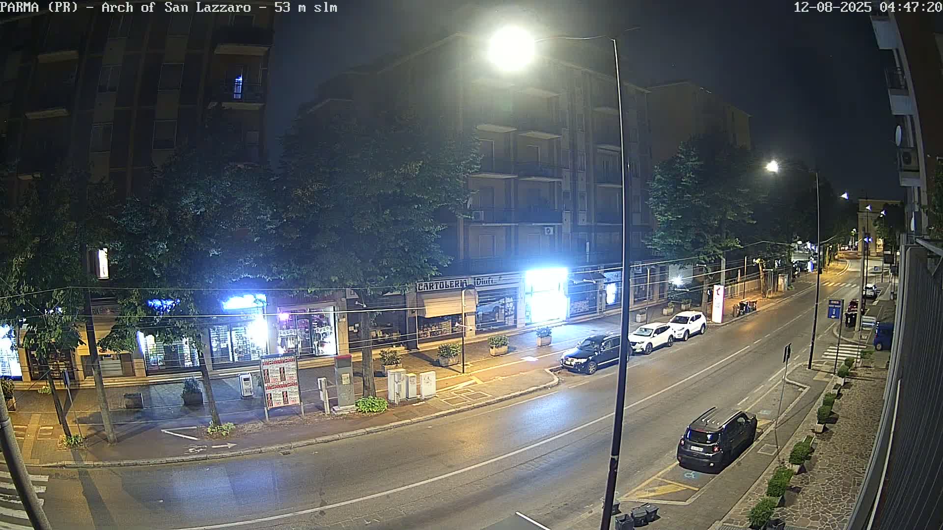 Parma, Arch Of San Lazzaro Live Cam - Emilia-Romagna, Italy