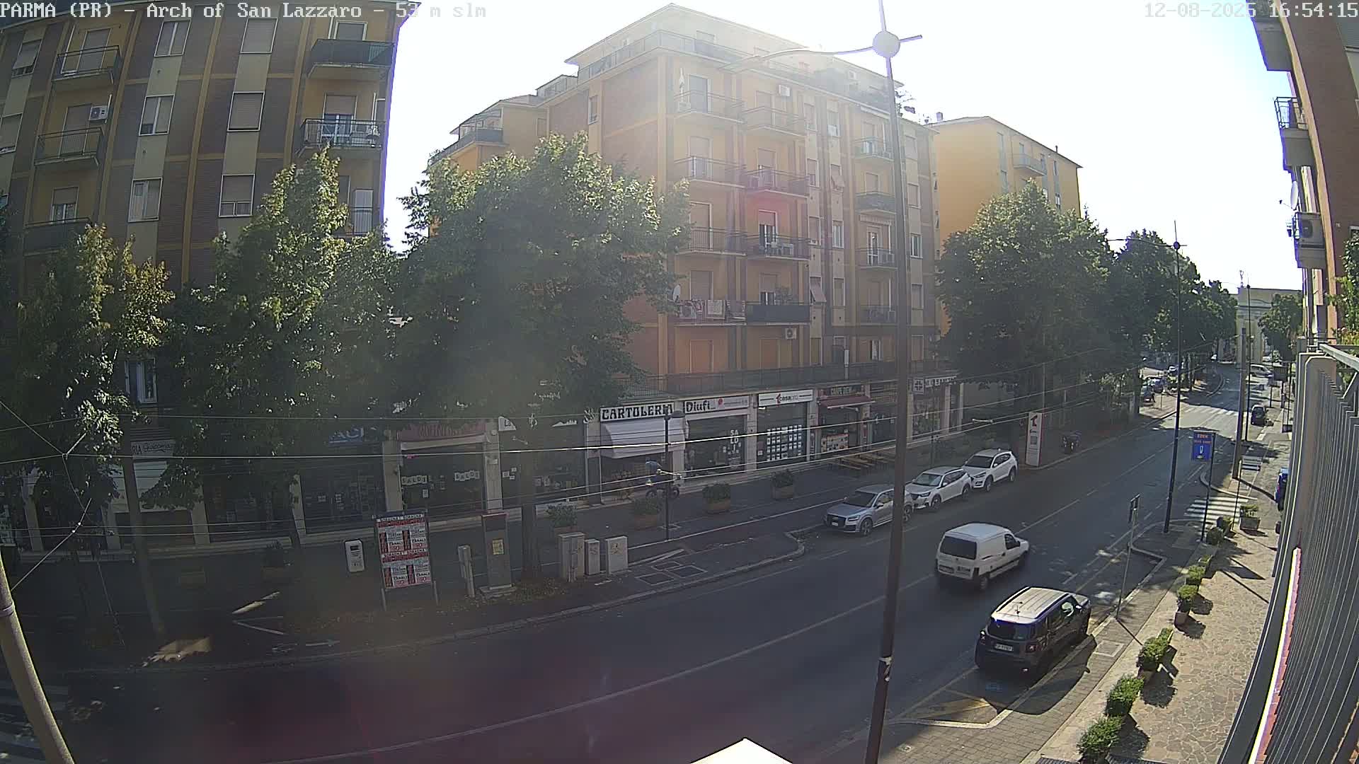 Parma, Arch Of San Lazzaro Live Cam - Emilia-Romagna, Italy