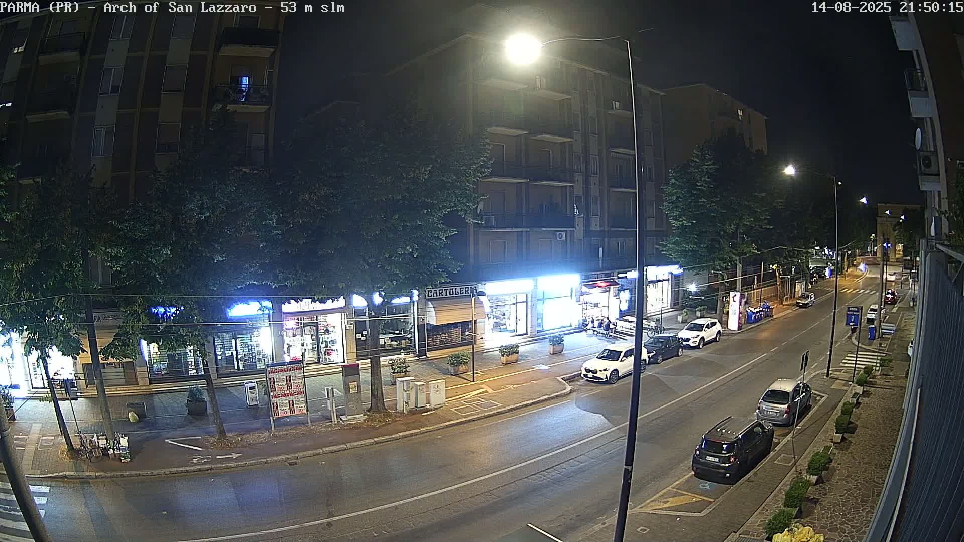 Parma, Arch Of San Lazzaro Live Cam - Emilia-Romagna, Italy