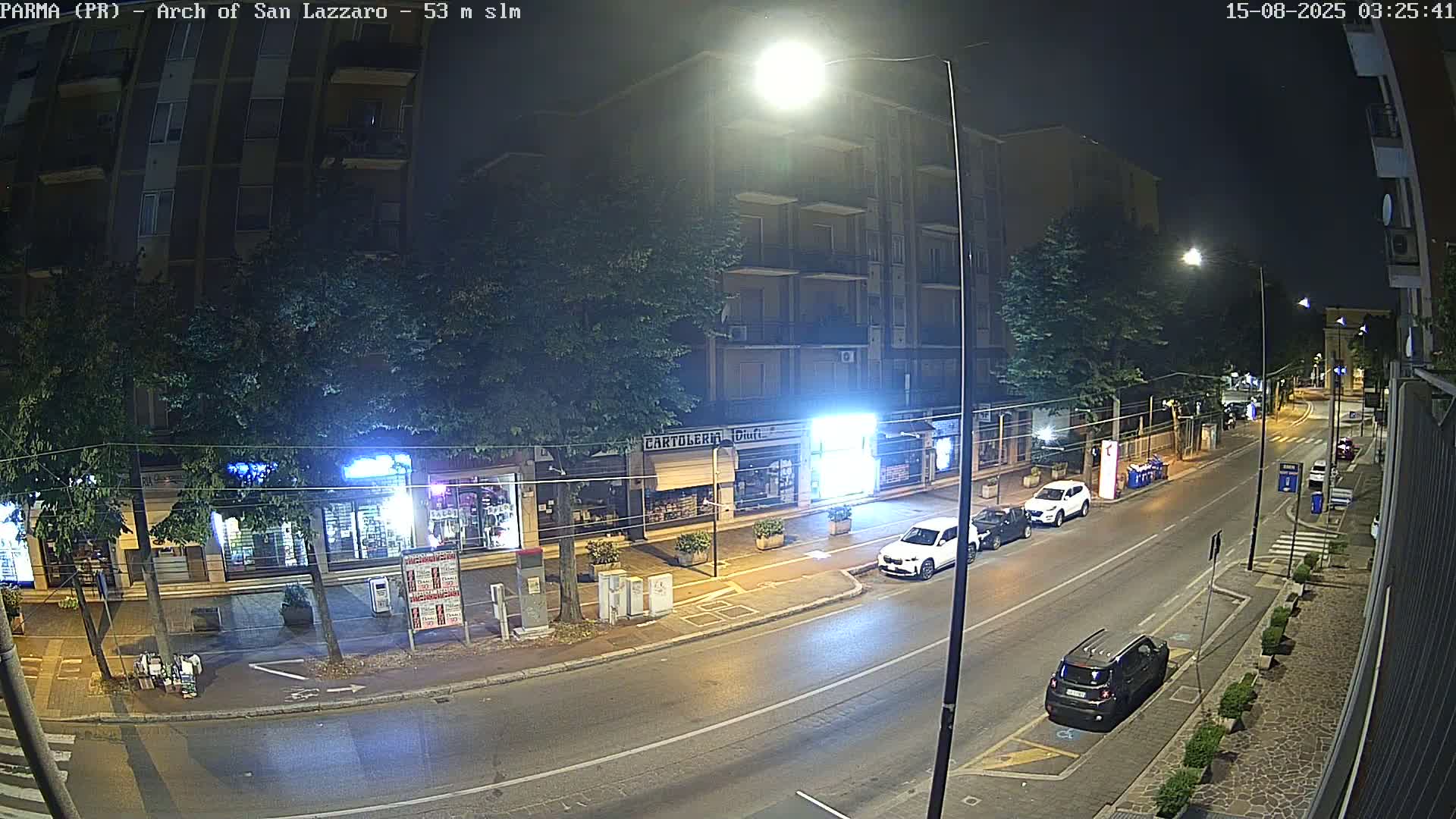 Parma, Arch Of San Lazzaro Live Cam - Emilia-Romagna, Italy