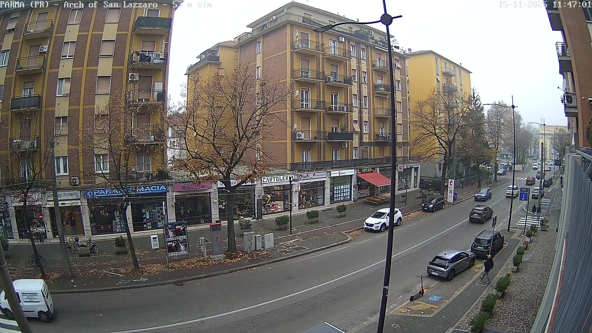 Parma, Arch Of San Lazzaro Live Cam - Emilia-Romagna, Italy