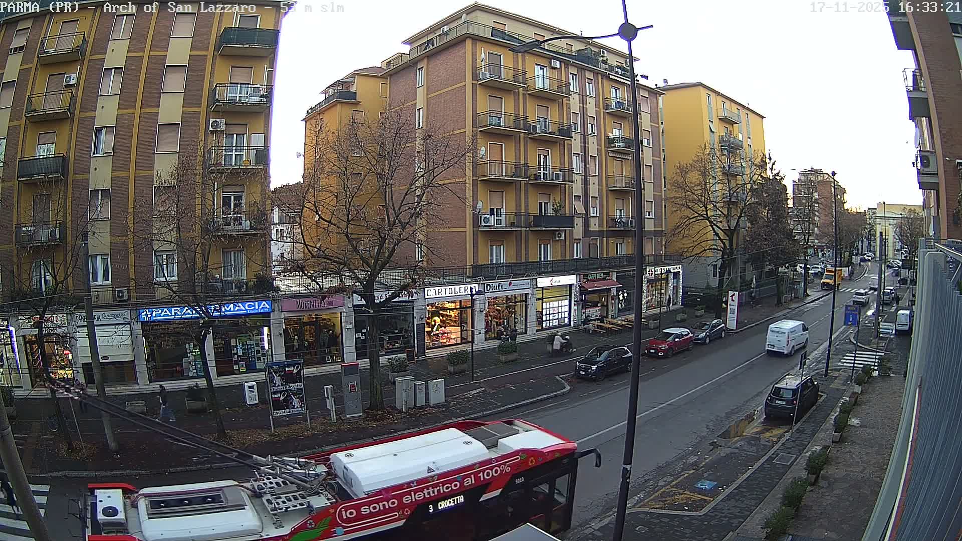 Parma, Arch Of San Lazzaro Live Cam - Emilia-Romagna, Italy