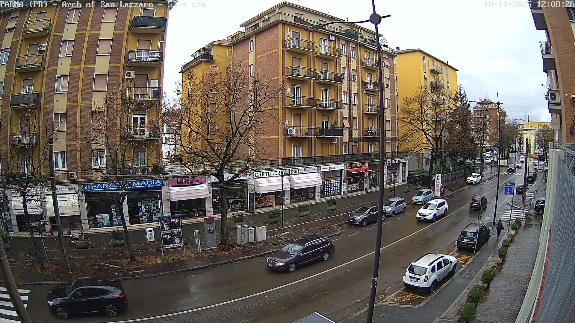 Parma, Arch Of San Lazzaro Live Cam - Emilia-Romagna, Italy