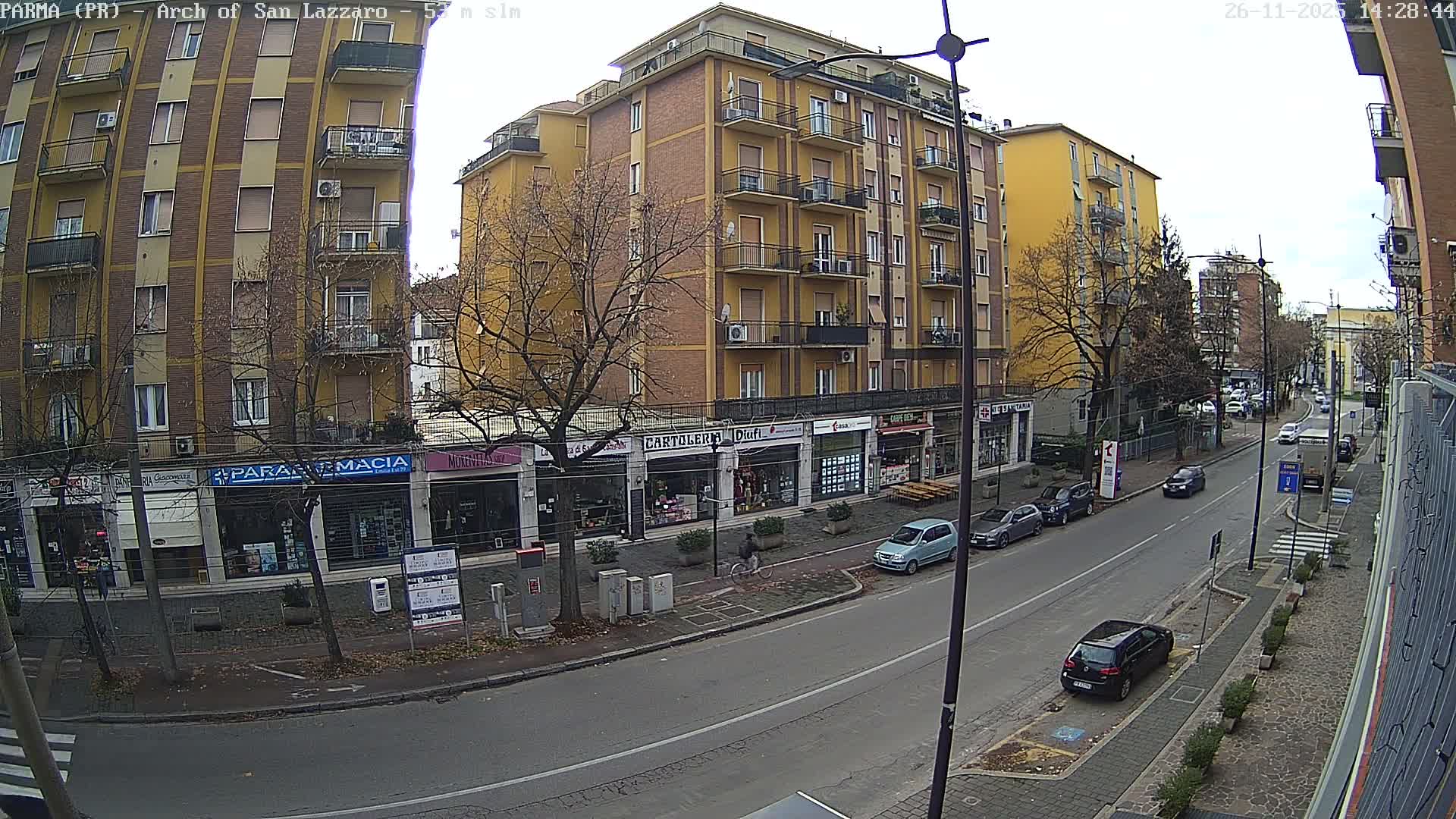 Parma, Arch Of San Lazzaro Live Cam - Emilia-Romagna, Italy