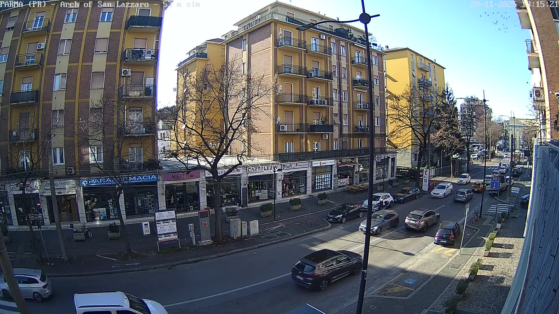 Parma, Arch Of San Lazzaro Live Cam - Emilia-Romagna, Italy
