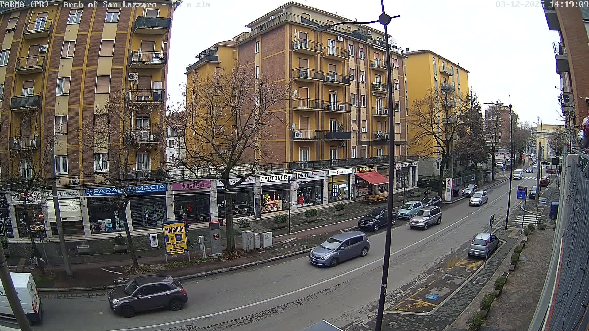 Parma, Arch Of San Lazzaro Live Cam - Emilia-Romagna, Italy