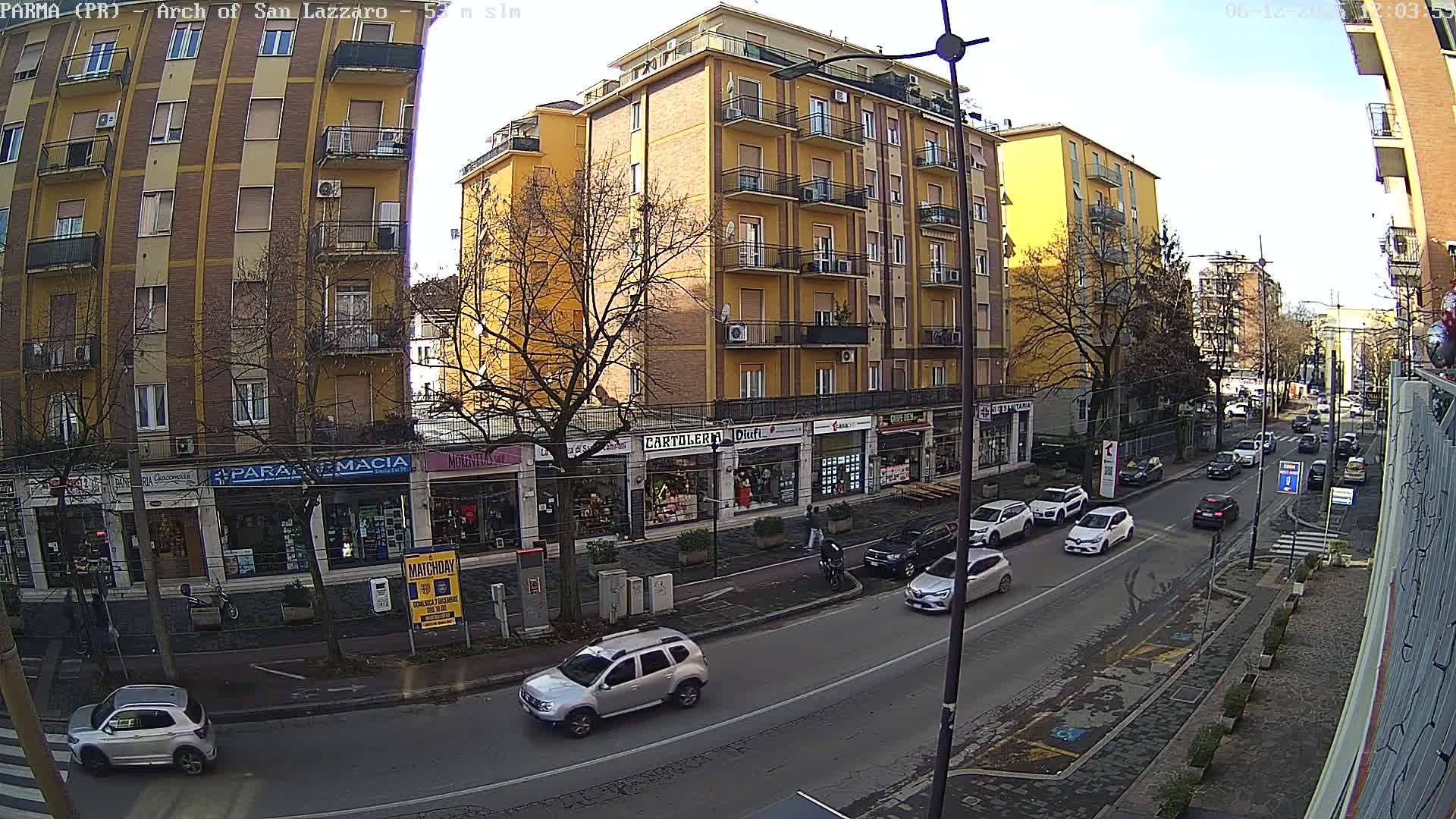 Parma, Arch Of San Lazzaro Live Cam - Emilia-Romagna, Italy