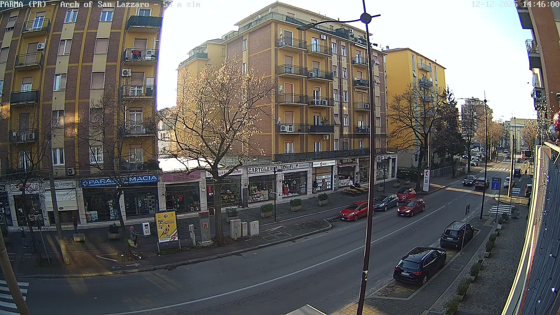 Parma, Arch Of San Lazzaro Live Cam - Emilia-Romagna, Italy
