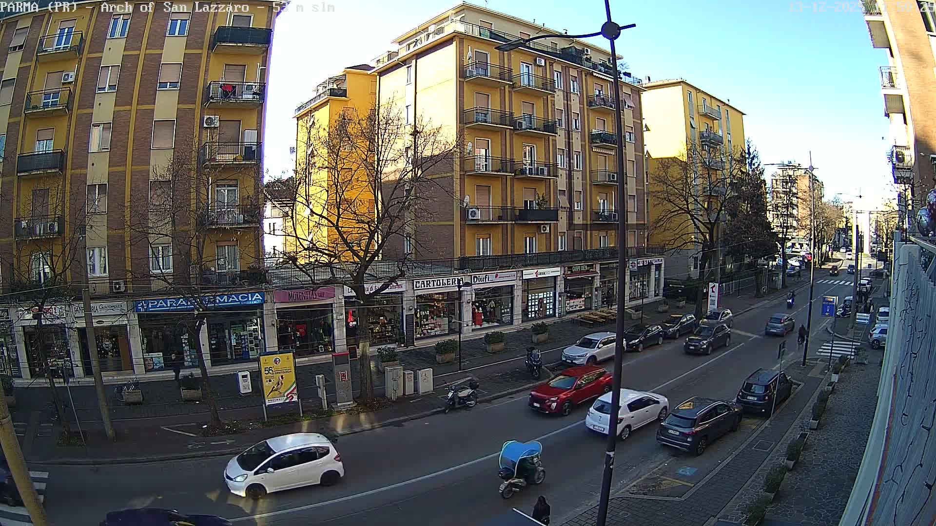 Parma, Arch Of San Lazzaro Live Cam - Emilia-Romagna, Italy