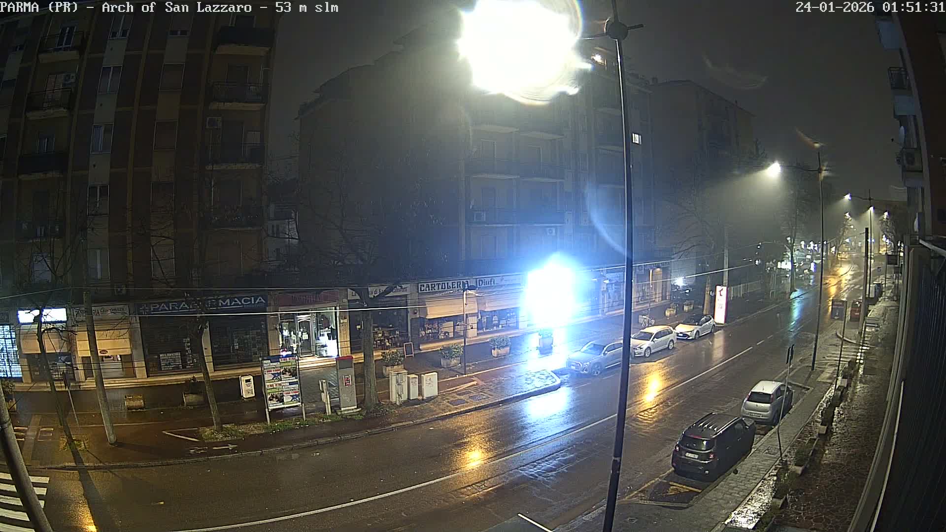 Parma, Arch Of San Lazzaro Live Cam - Emilia-Romagna, Italy