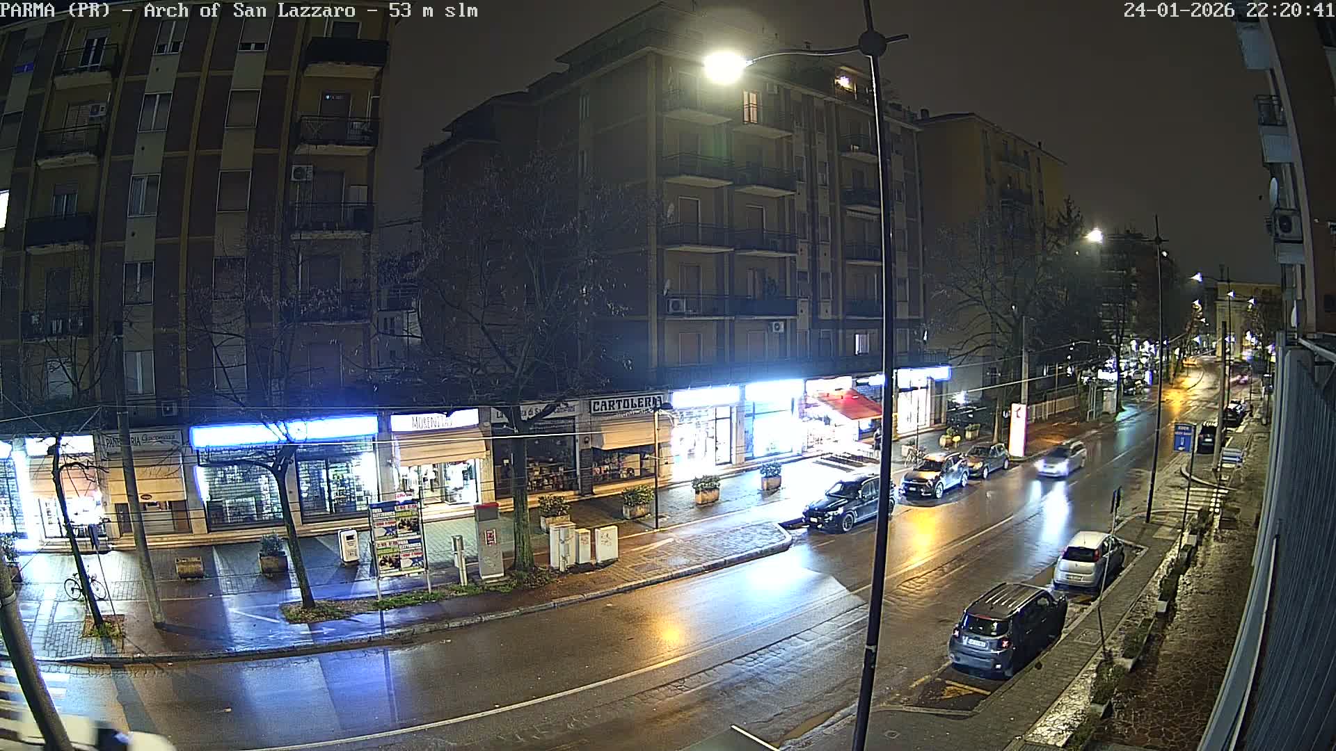 Parma, Arch Of San Lazzaro Live Cam - Emilia-Romagna, Italy