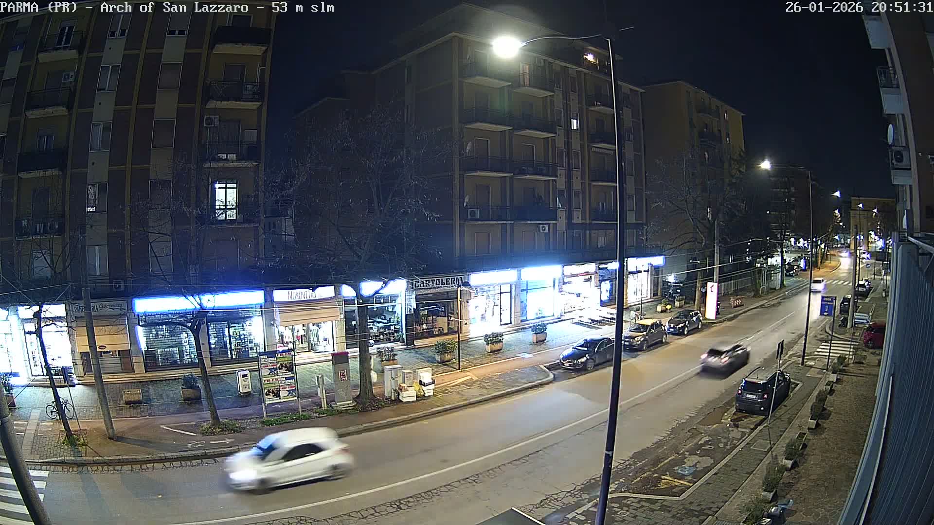 Parma, Arch Of San Lazzaro Live Cam - Emilia-Romagna, Italy