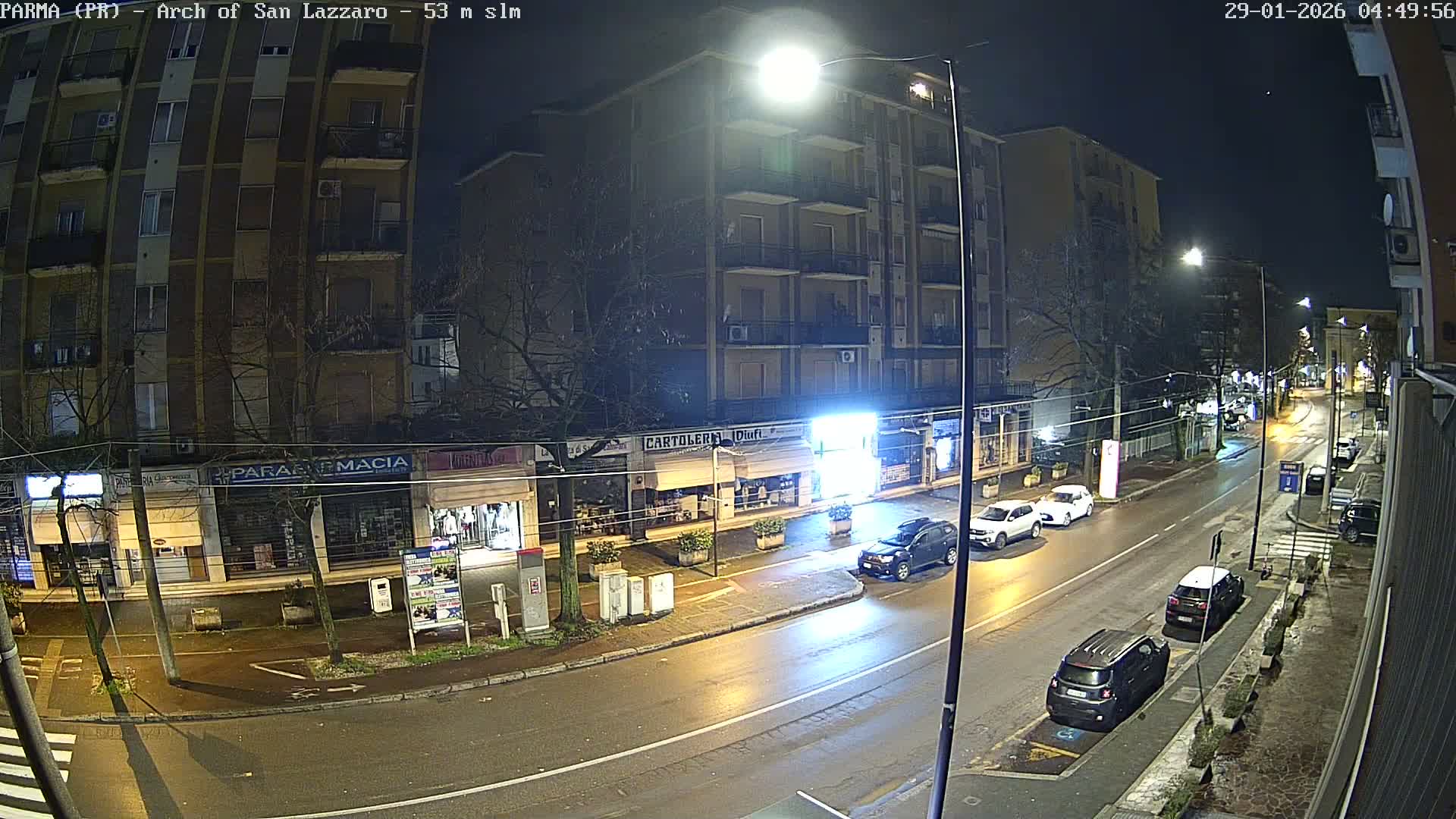 Parma, Arch Of San Lazzaro Live Cam - Emilia-Romagna, Italy