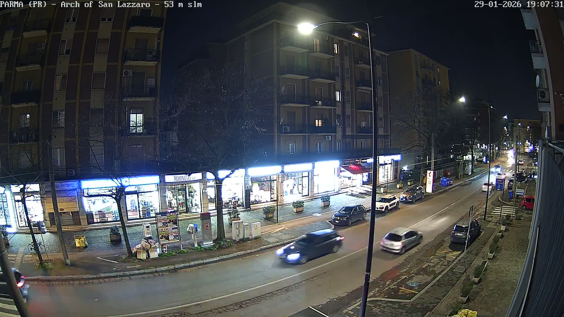 Parma, Arch Of San Lazzaro Live Cam - Emilia-Romagna, Italy
