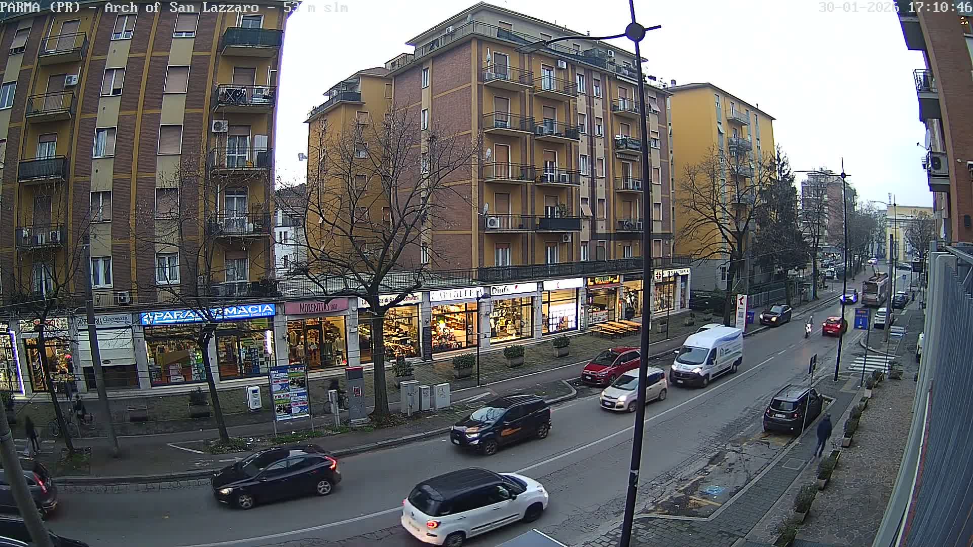 Parma, Arch Of San Lazzaro Live Cam - Emilia-Romagna, Italy