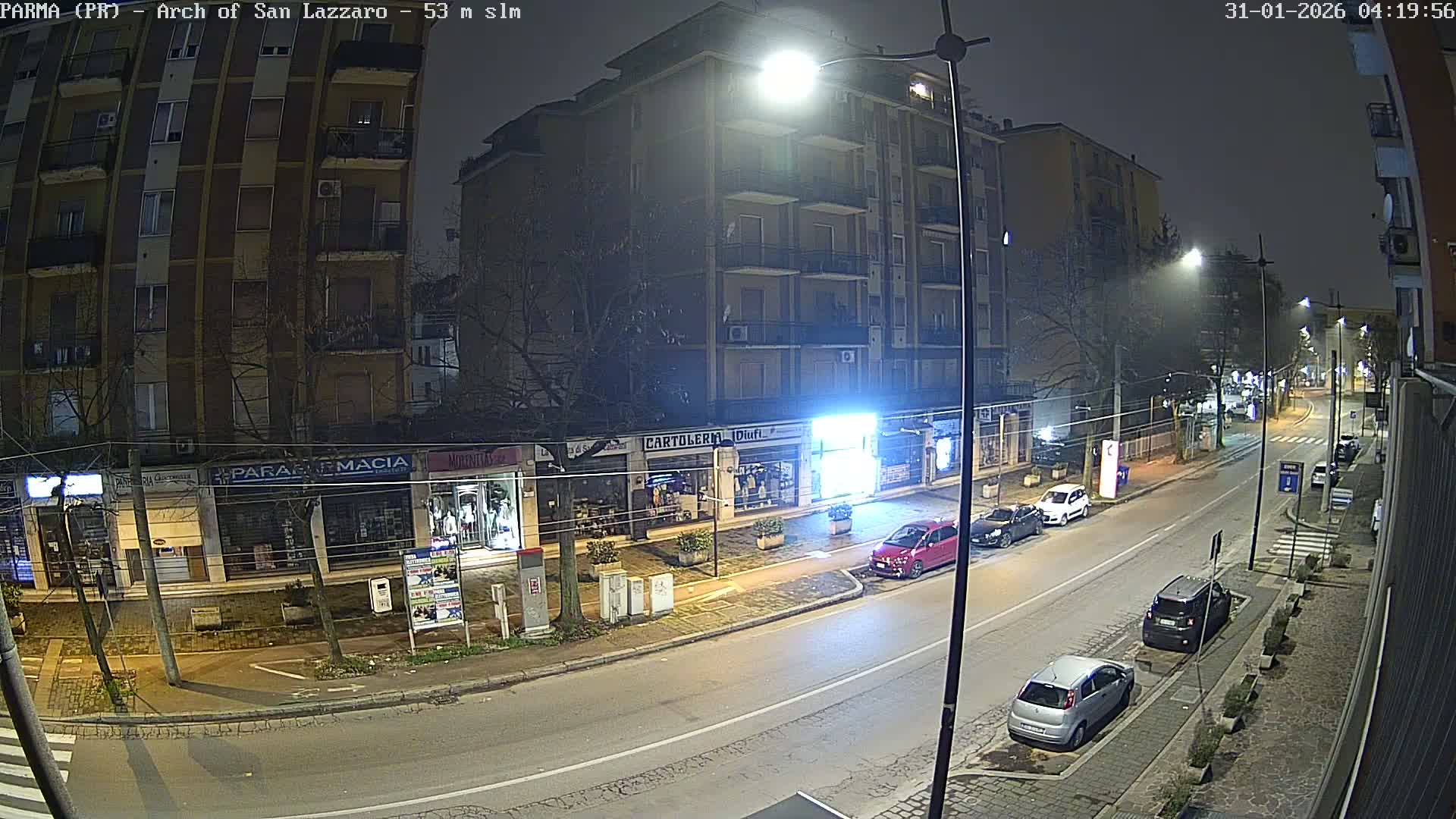 Parma, Arch Of San Lazzaro Live Cam - Emilia-Romagna, Italy