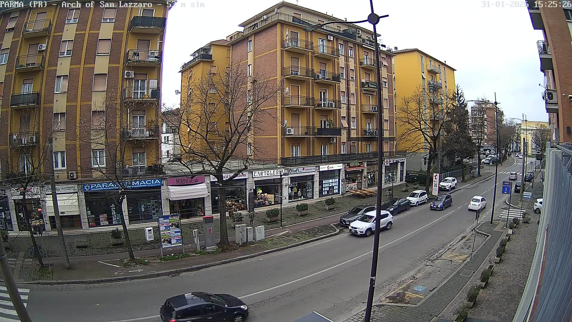 Parma, Arch Of San Lazzaro Live Cam - Emilia-Romagna, Italy