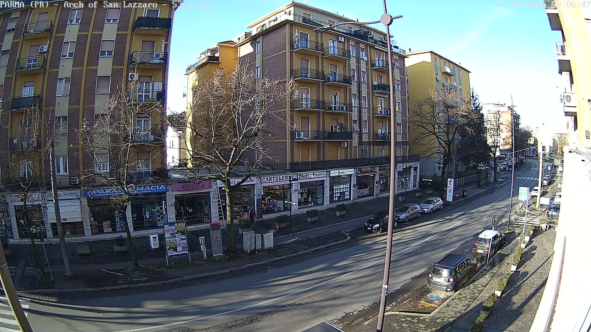 Parma, Arch Of San Lazzaro Live Cam - Emilia-Romagna, Italy