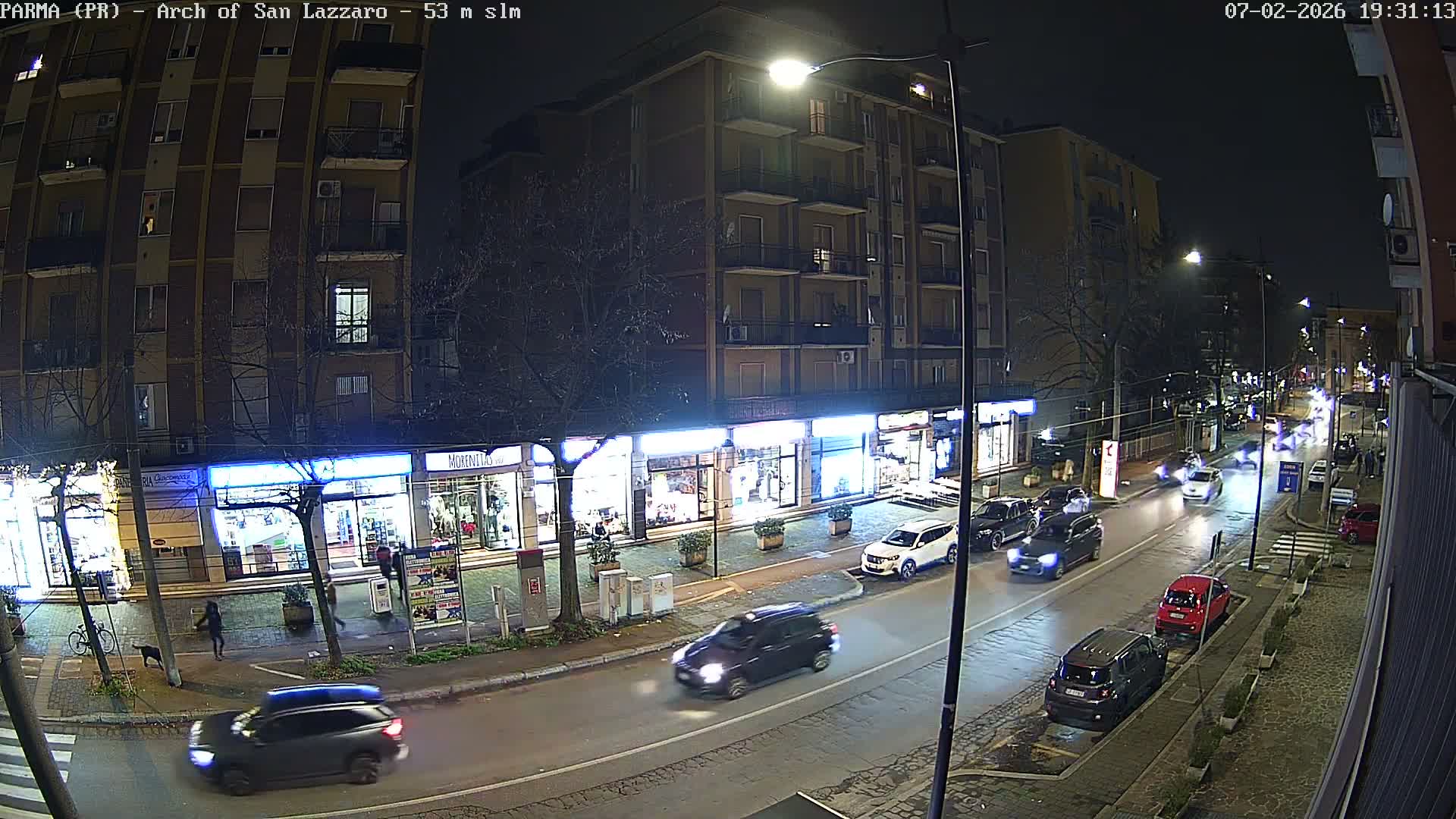 Parma, Arch Of San Lazzaro Live Cam - Emilia-Romagna, Italy