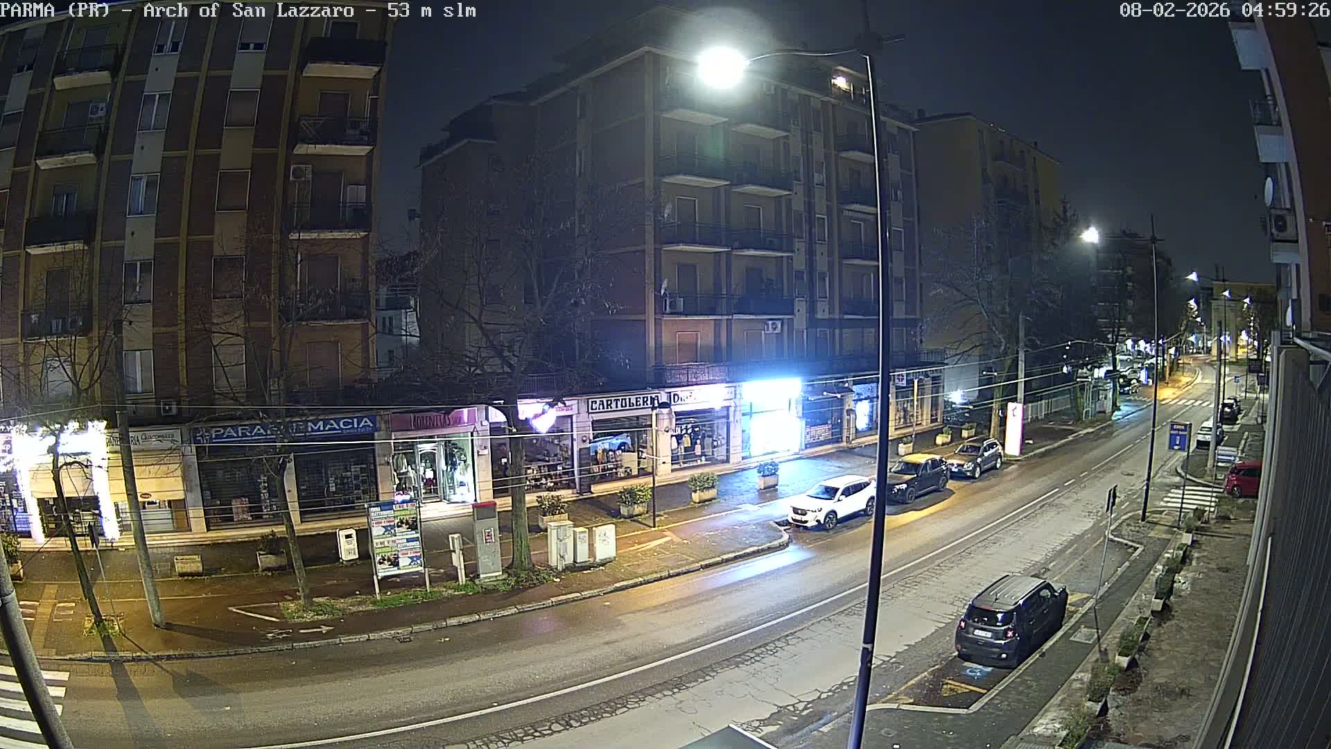 Parma, Arch Of San Lazzaro Live Cam - Emilia-Romagna, Italy