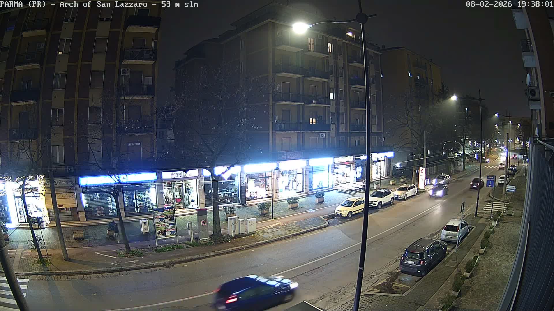 Parma, Arch Of San Lazzaro Live Cam - Emilia-Romagna, Italy