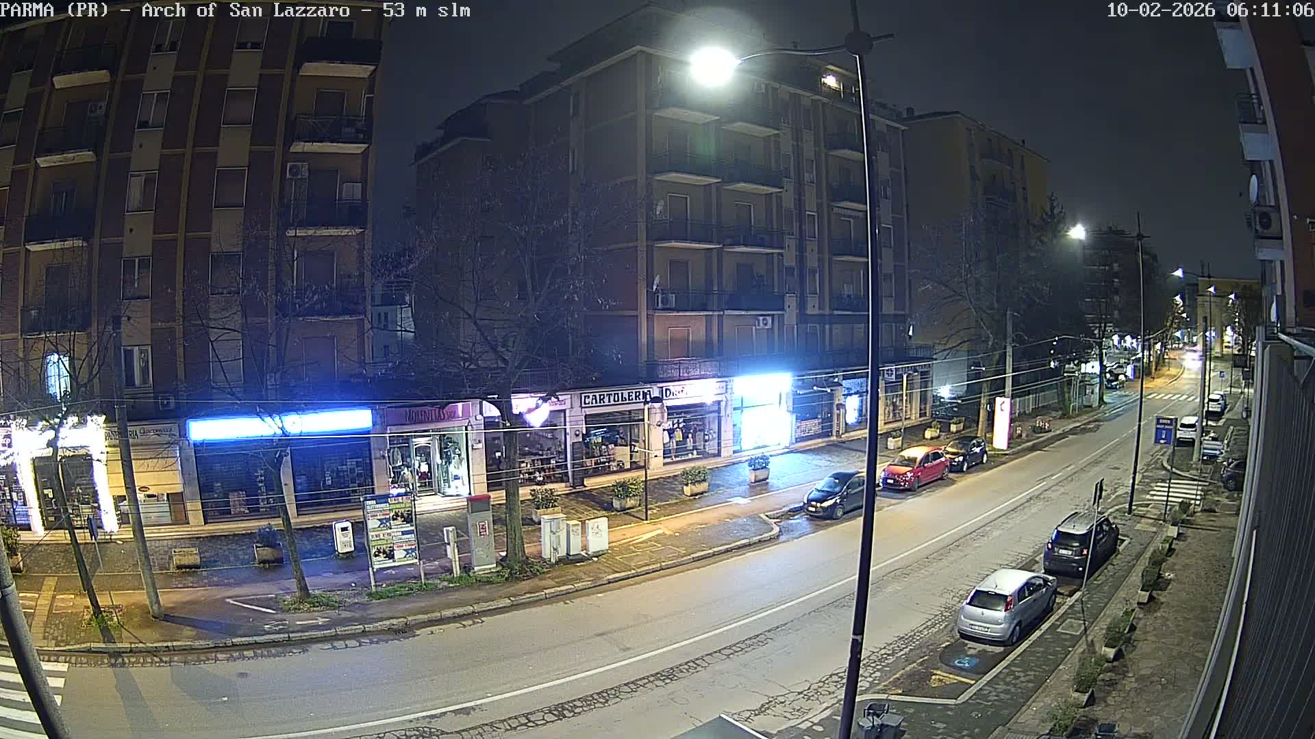 Parma, Arch Of San Lazzaro Live Cam - Emilia-Romagna, Italy