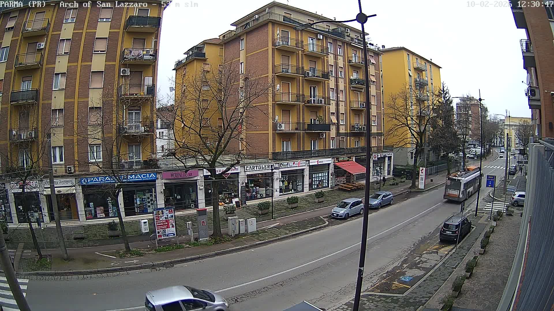 Parma, Arch Of San Lazzaro Live Cam - Emilia-Romagna, Italy