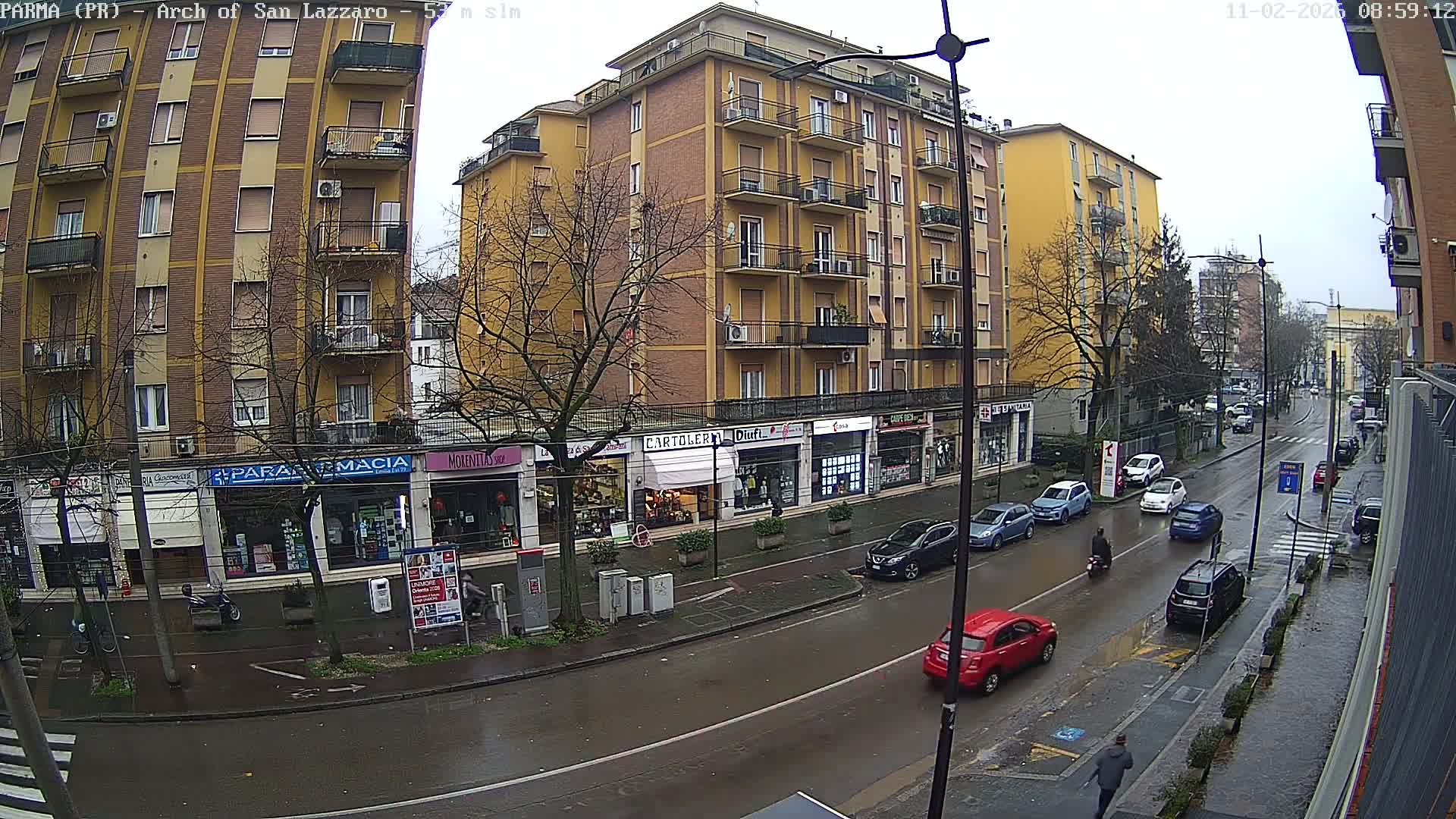 Parma, Arch Of San Lazzaro Live Cam - Emilia-Romagna, Italy