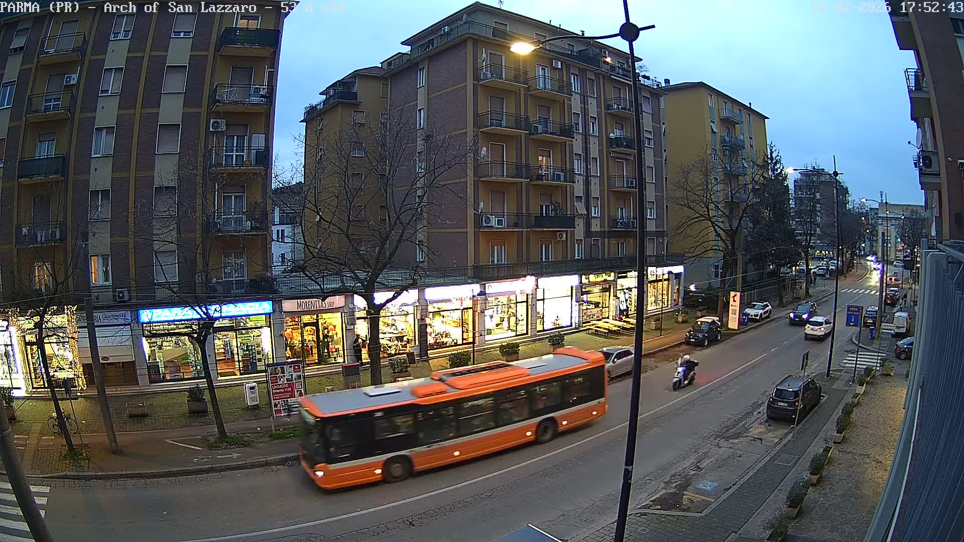 Parma, Arch Of San Lazzaro Live Cam - Emilia-Romagna, Italy