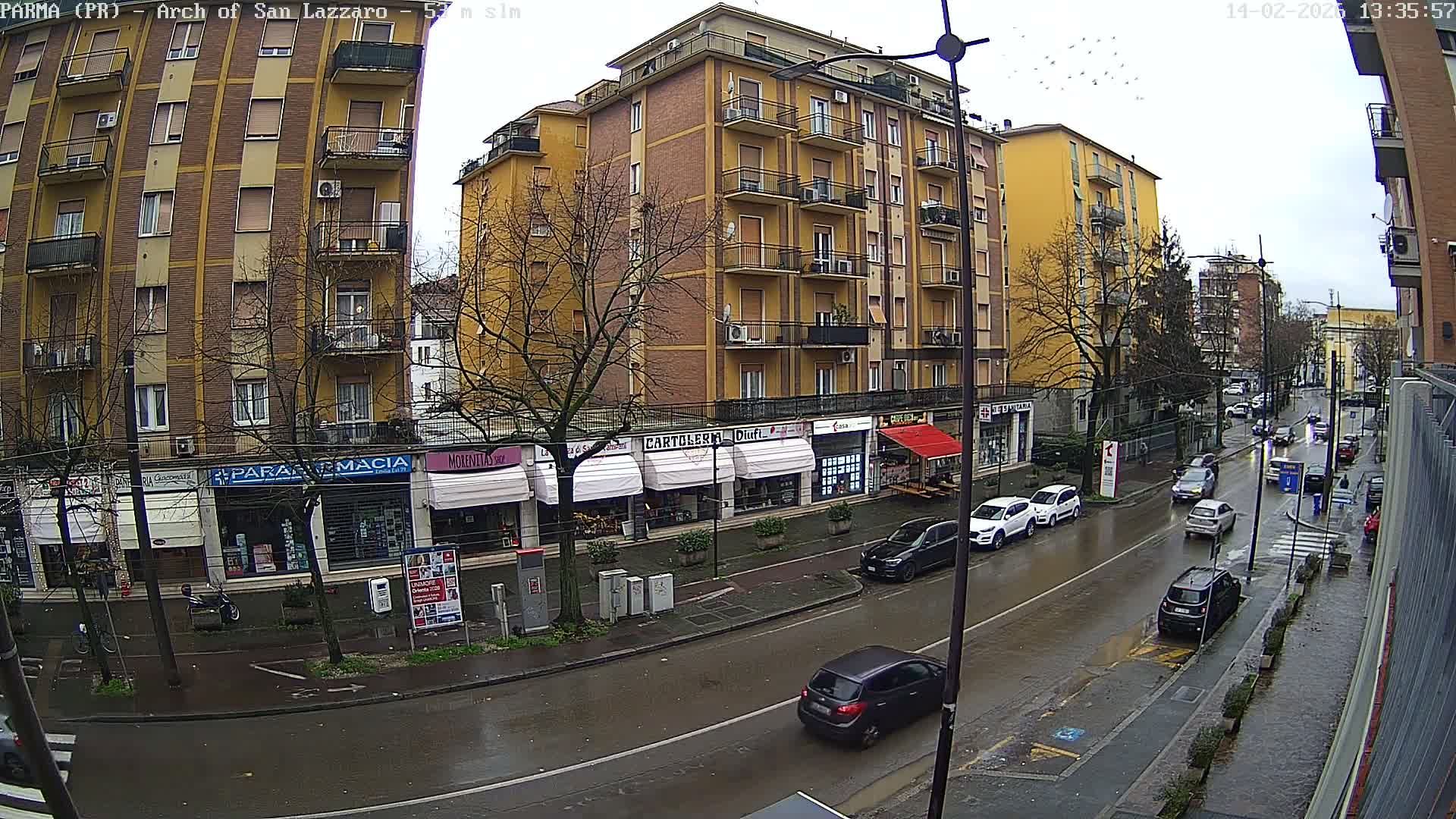 Parma, Arch Of San Lazzaro Live Cam - Emilia-Romagna, Italy