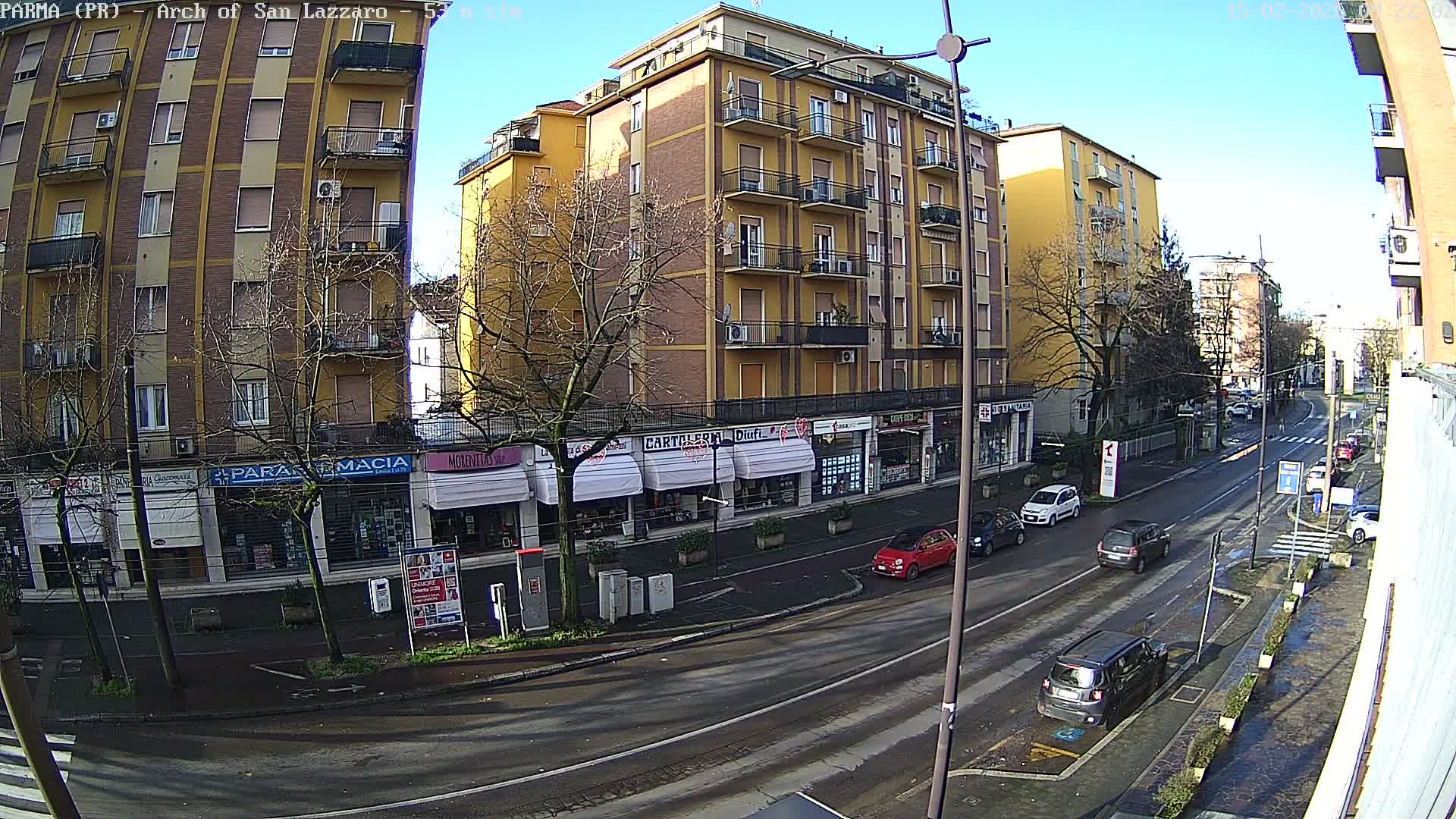 Parma, Arch Of San Lazzaro Live Cam - Emilia-Romagna, Italy