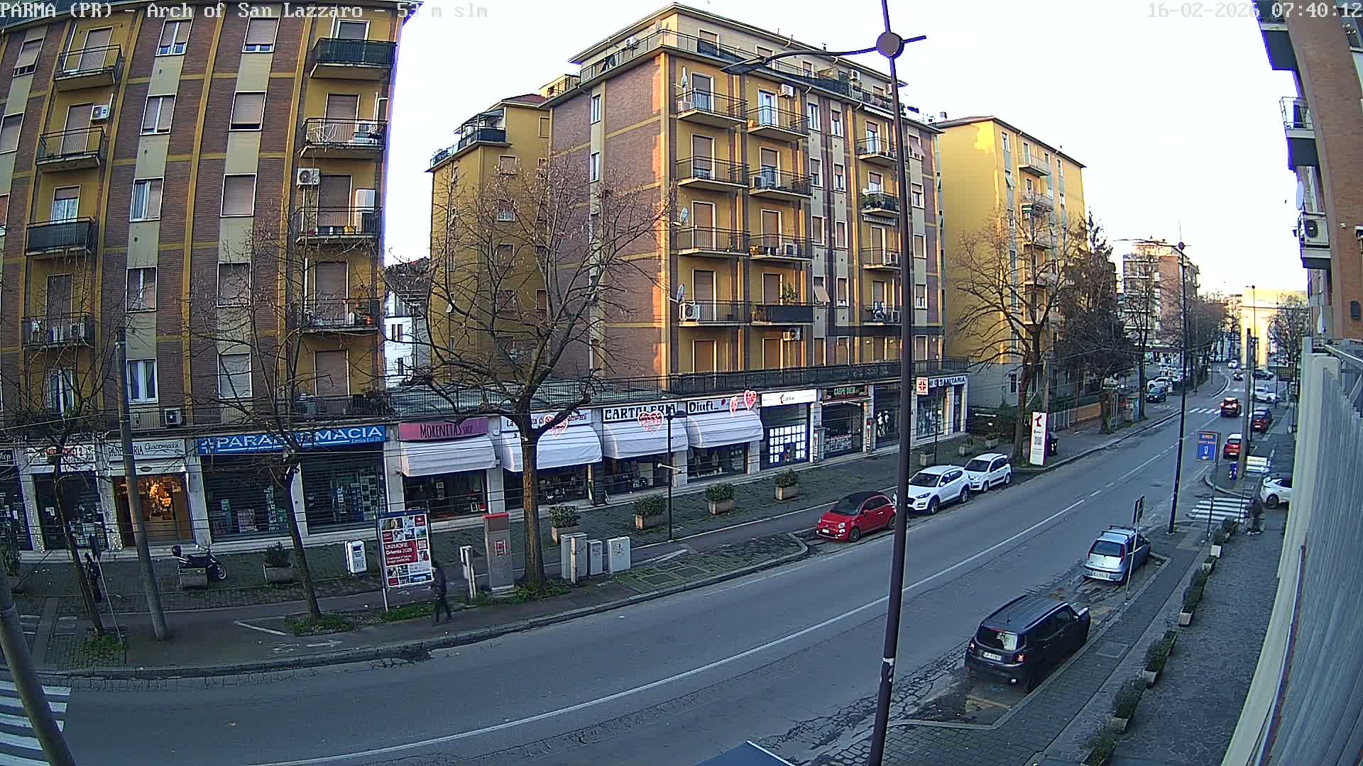 Parma, Arch Of San Lazzaro Live Cam - Emilia-Romagna, Italy