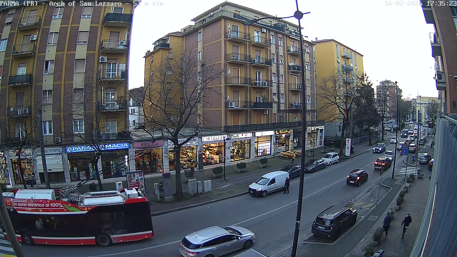 Parma, Arch Of San Lazzaro Live Cam - Emilia-Romagna, Italy