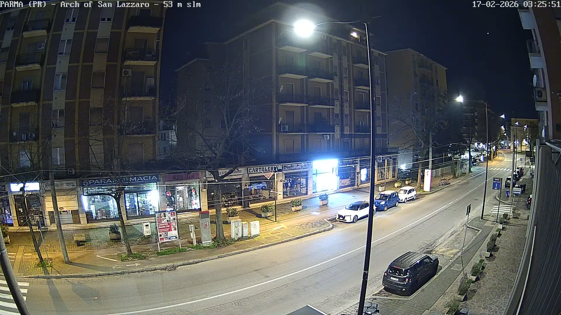 Parma, Arch Of San Lazzaro Live Cam - Emilia-Romagna, Italy