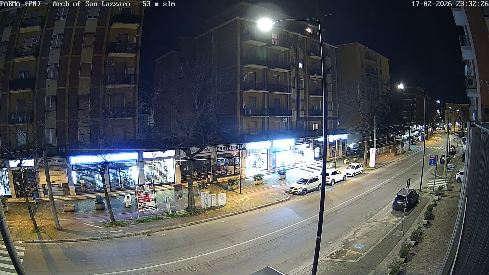 Parma, Arch Of San Lazzaro Live Cam - Emilia-Romagna, Italy