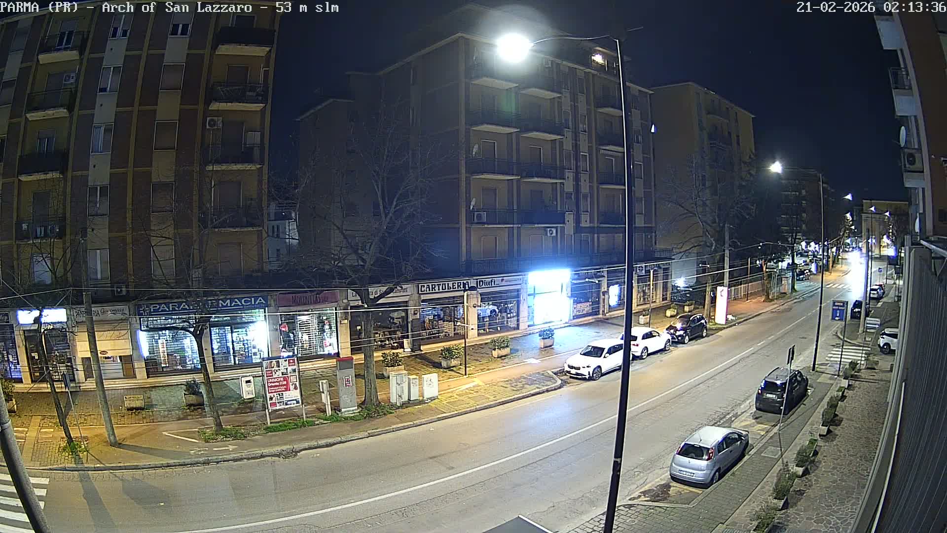 Parma, Arch Of San Lazzaro Live Cam - Emilia-Romagna, Italy