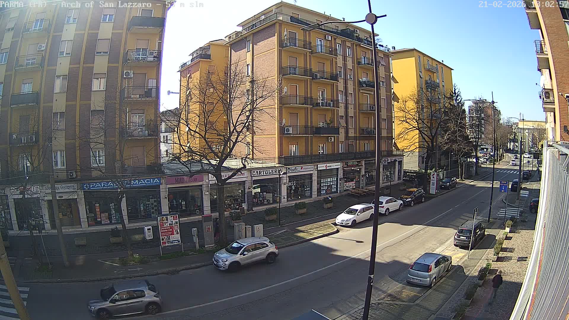 Parma, Arch Of San Lazzaro Live Cam - Emilia-Romagna, Italy