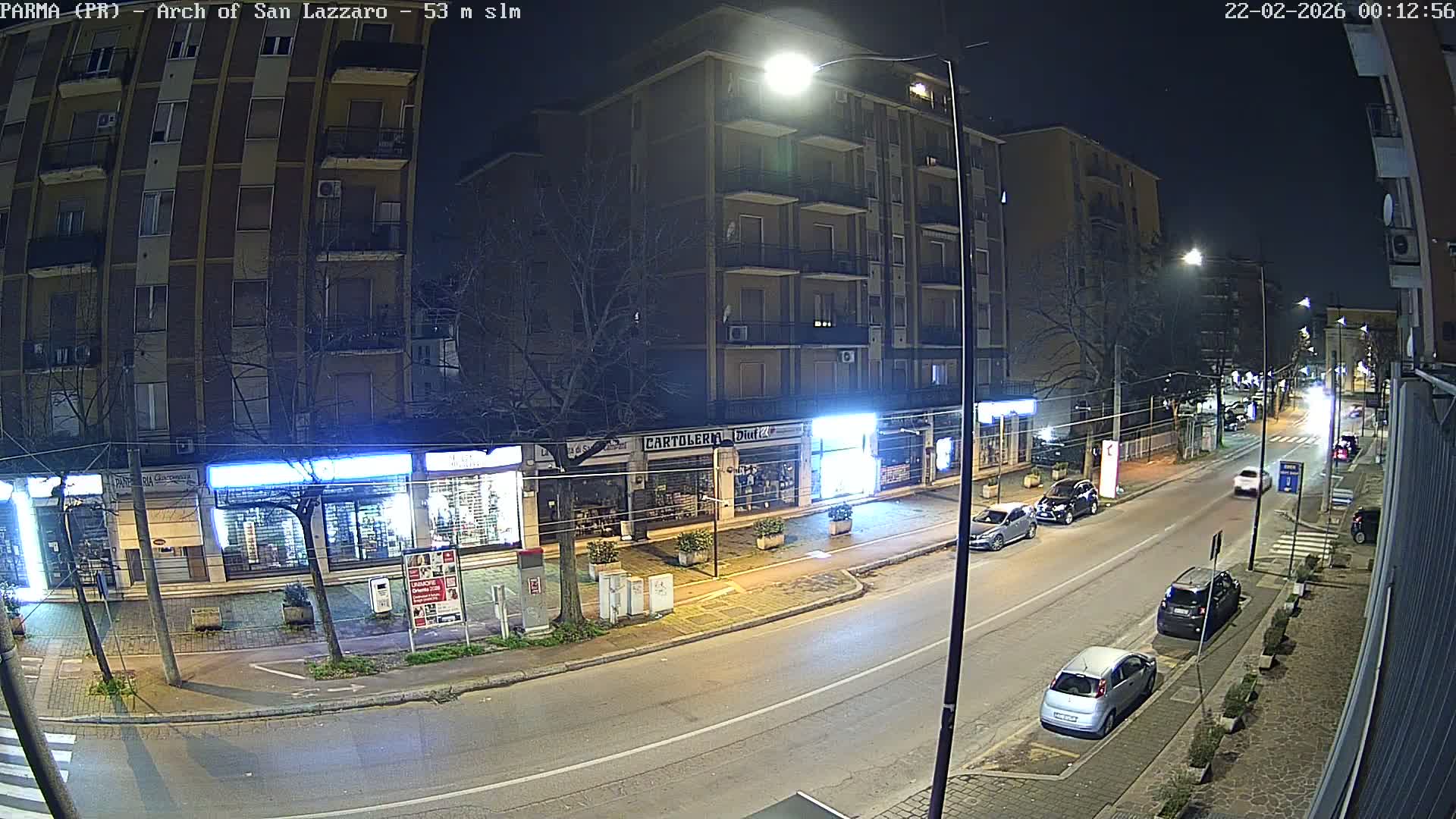 Parma, Arch Of San Lazzaro Live Cam - Emilia-Romagna, Italy
