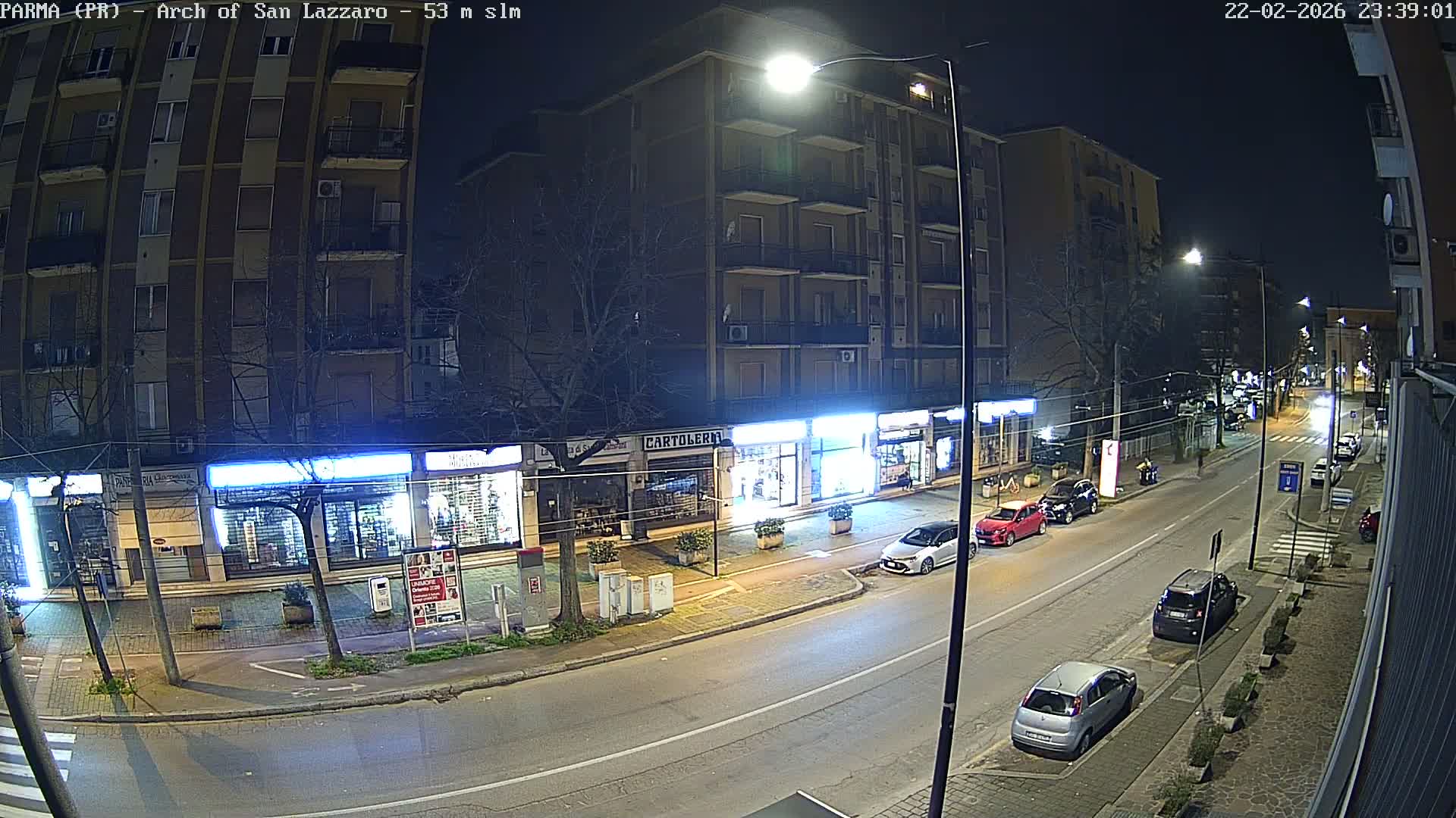 Parma, Arch Of San Lazzaro Live Cam - Emilia-Romagna, Italy