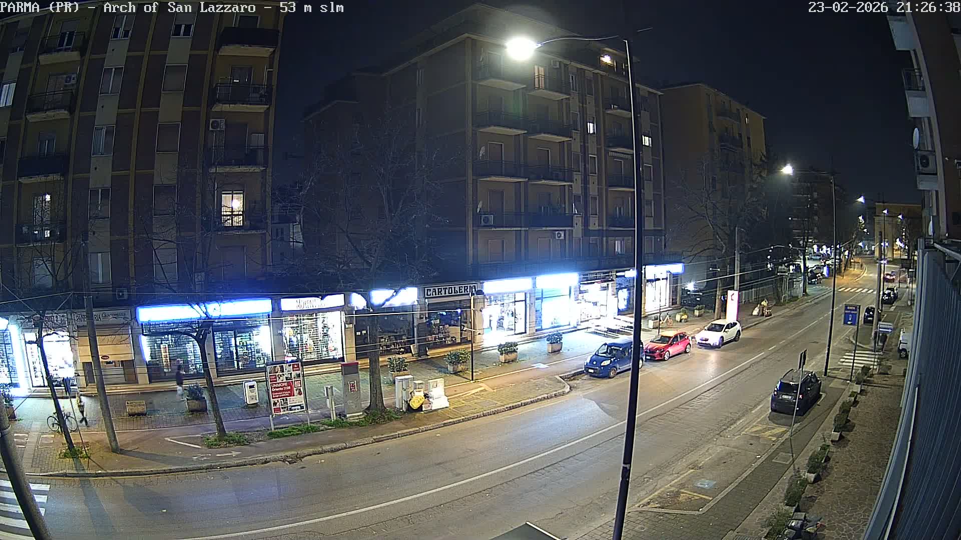Parma, Arch Of San Lazzaro Live Cam - Emilia-Romagna, Italy