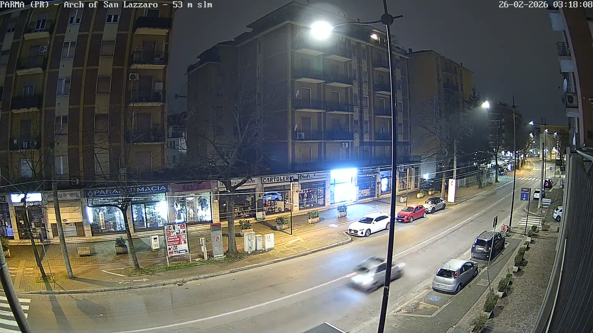 Parma, Arch Of San Lazzaro Live Cam - Emilia-Romagna, Italy