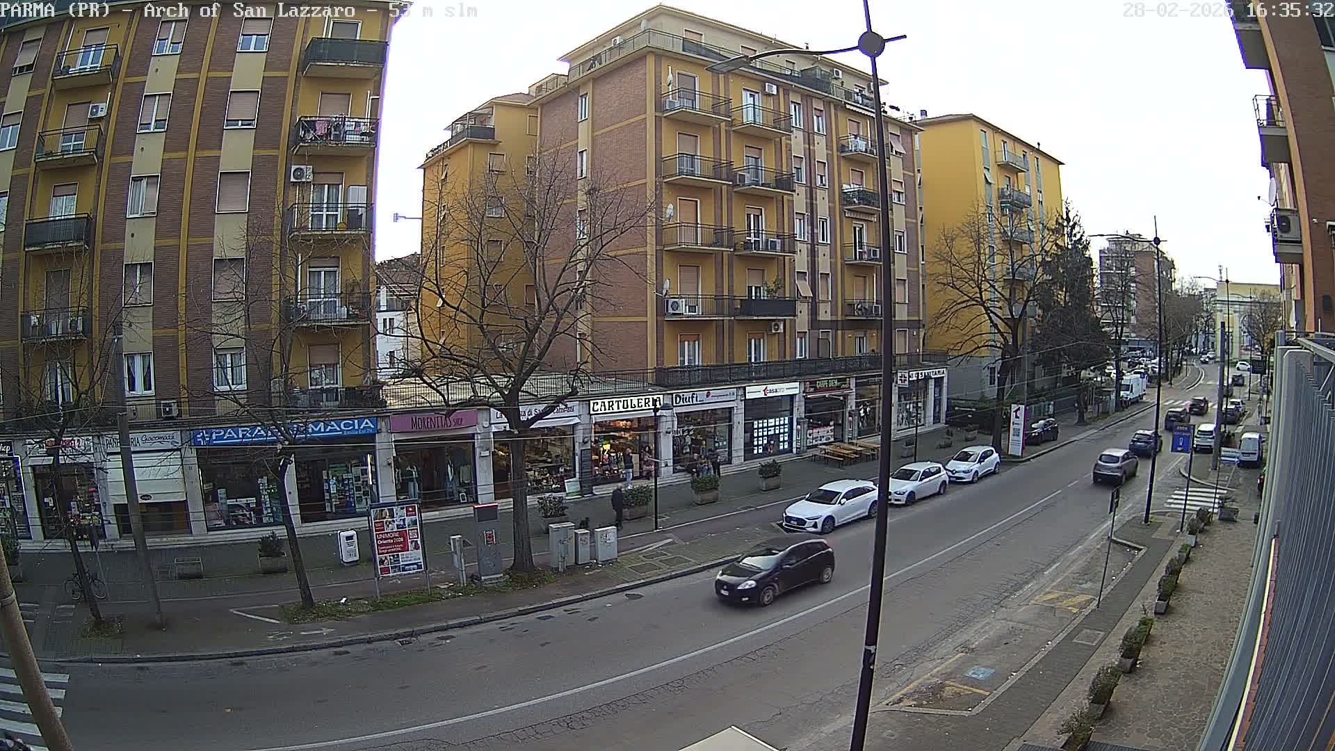 Parma, Arch Of San Lazzaro Live Cam - Emilia-Romagna, Italy