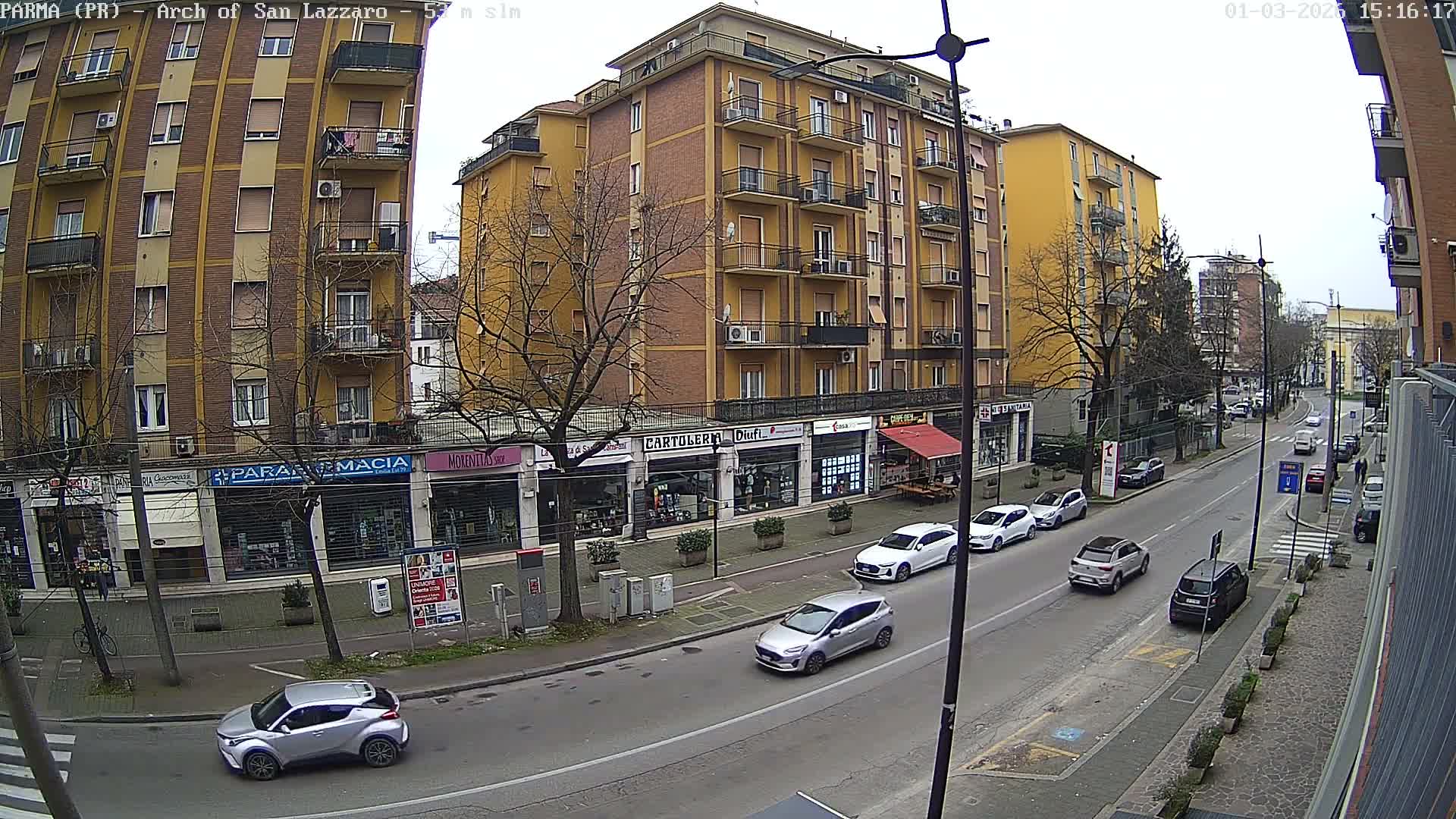 Parma, Arch Of San Lazzaro Live Cam - Emilia-Romagna, Italy