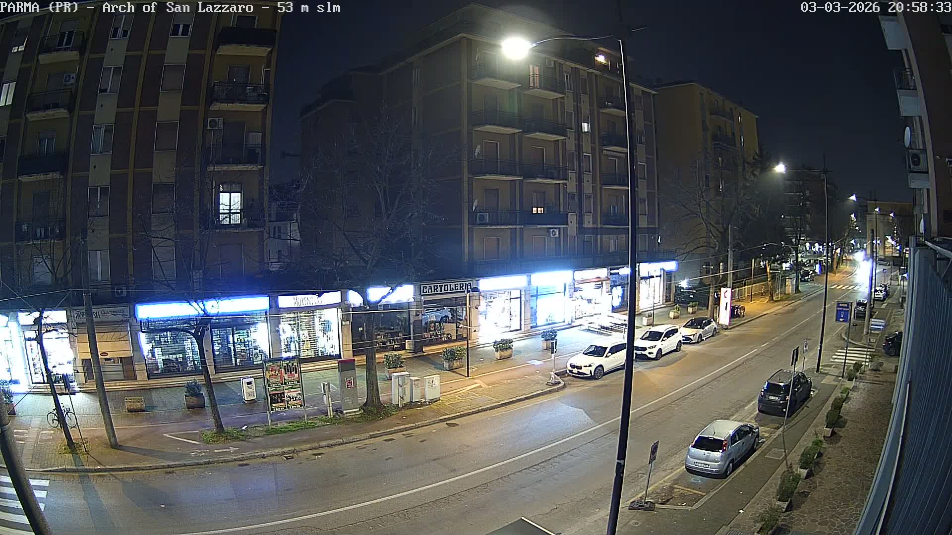 Parma, Arch Of San Lazzaro Live Cam - Emilia-Romagna, Italy