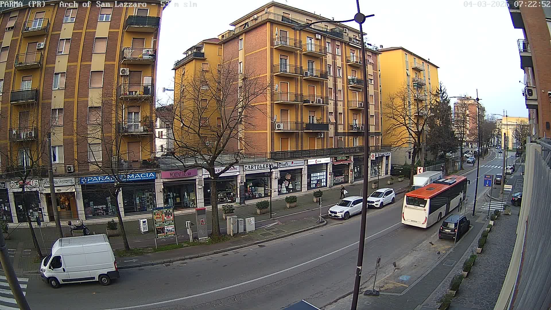 Parma, Arch Of San Lazzaro Live Cam - Emilia-Romagna, Italy