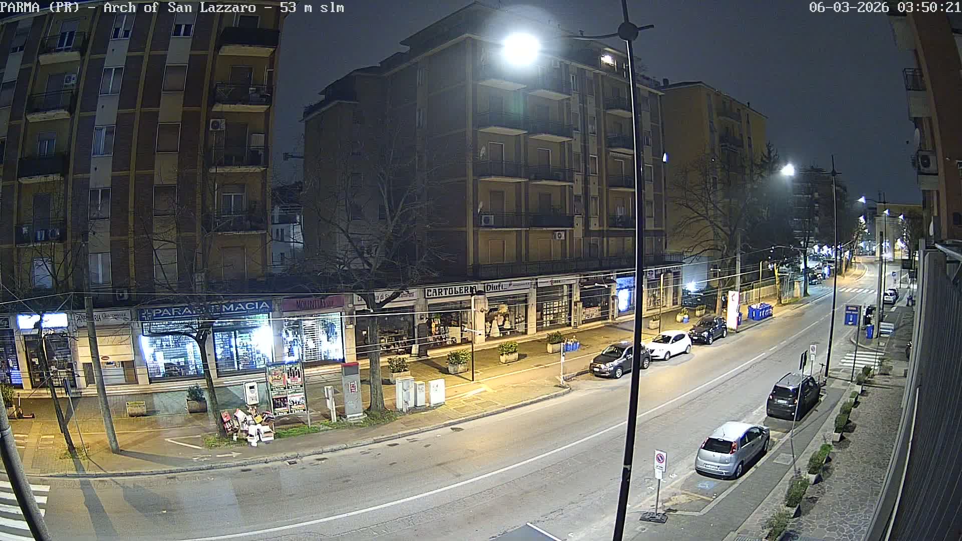 Parma, Arch Of San Lazzaro Live Cam - Emilia-Romagna, Italy