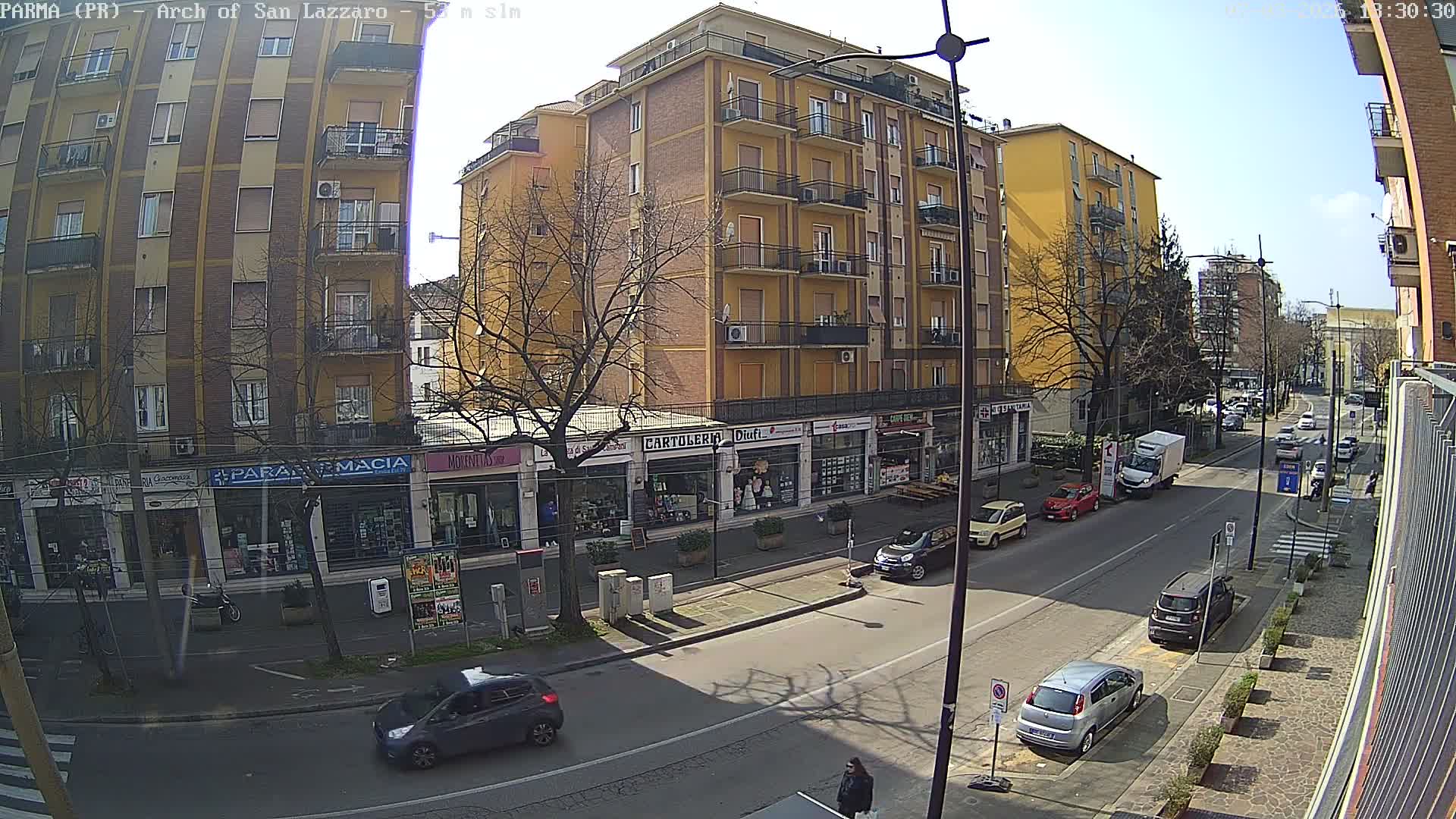Parma, Arch Of San Lazzaro Live Cam - Emilia-Romagna, Italy
