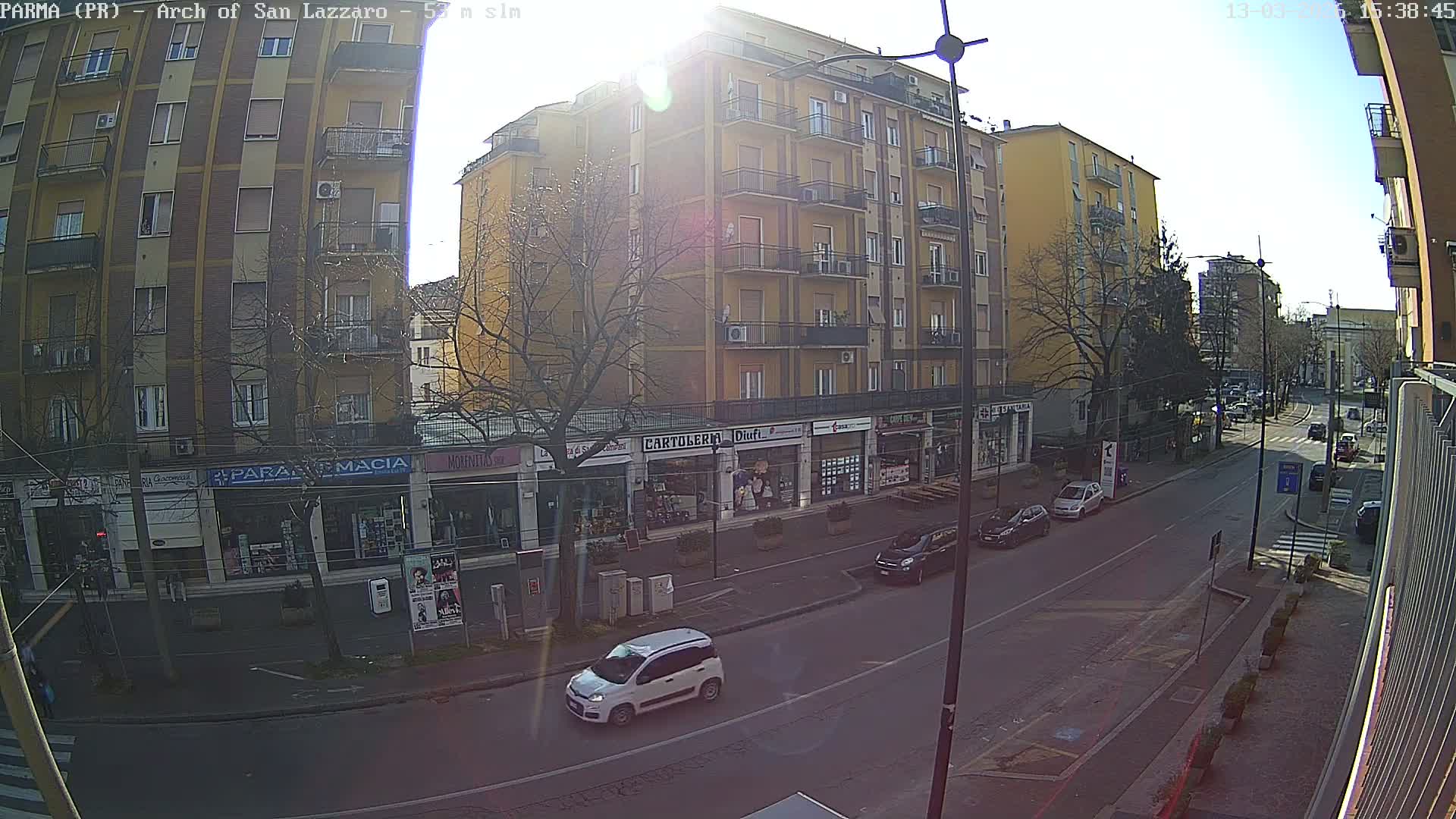Parma, Arch Of San Lazzaro Live Cam - Emilia-Romagna, Italy