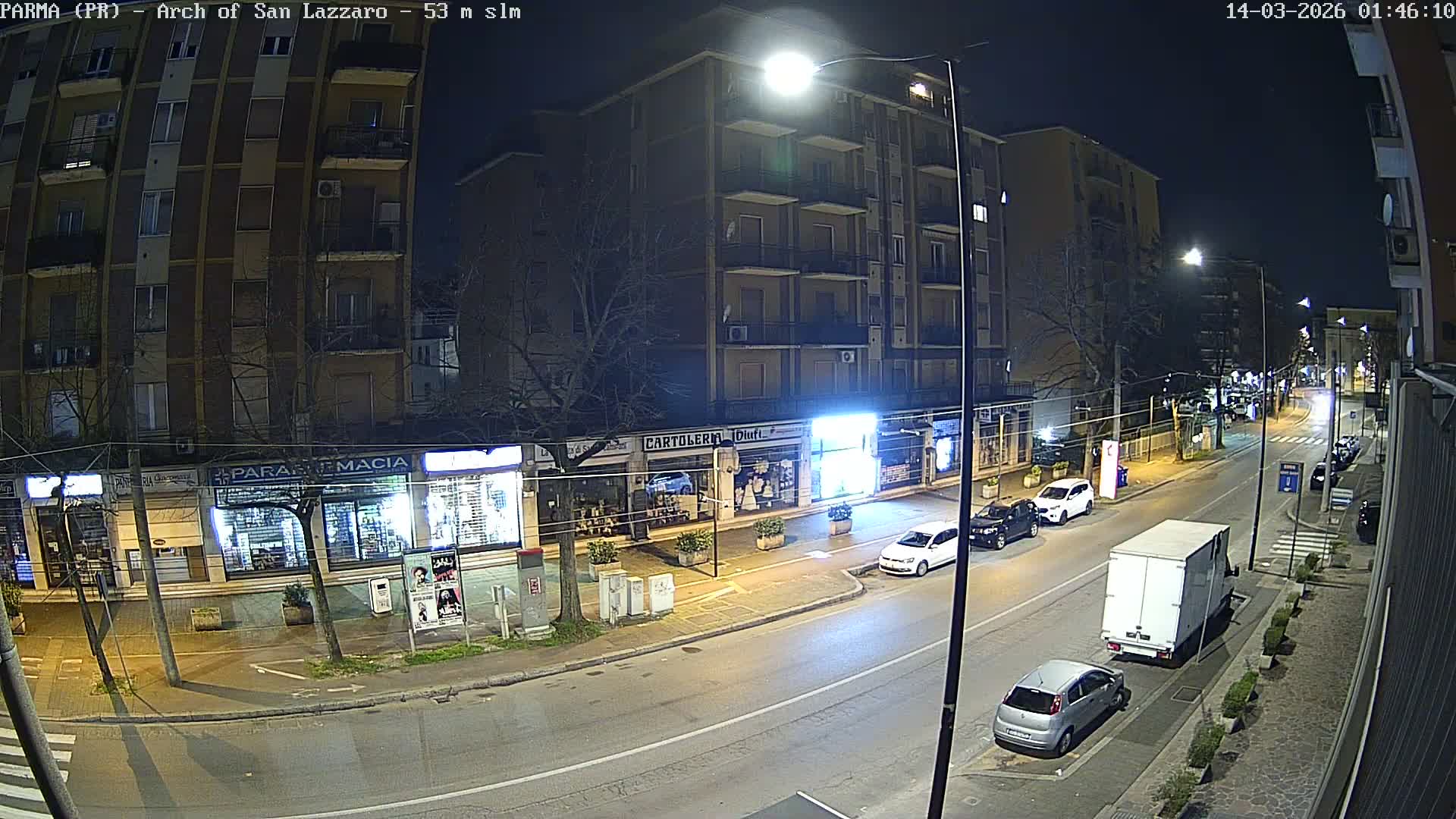 Parma, Arch Of San Lazzaro Live Cam - Emilia-Romagna, Italy